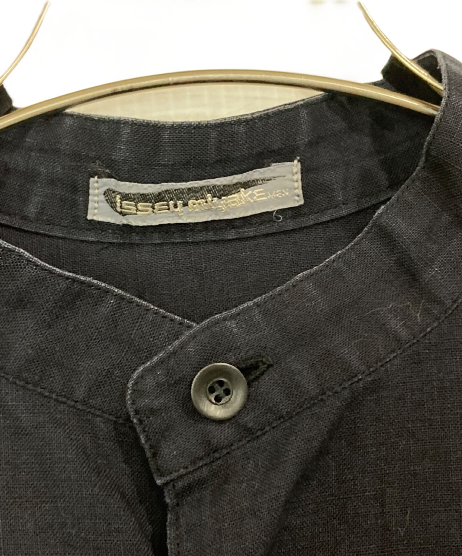 中古・古着通販】ISSEY MIYAKE MEN (イッセイミヤケメン) バンドカラー