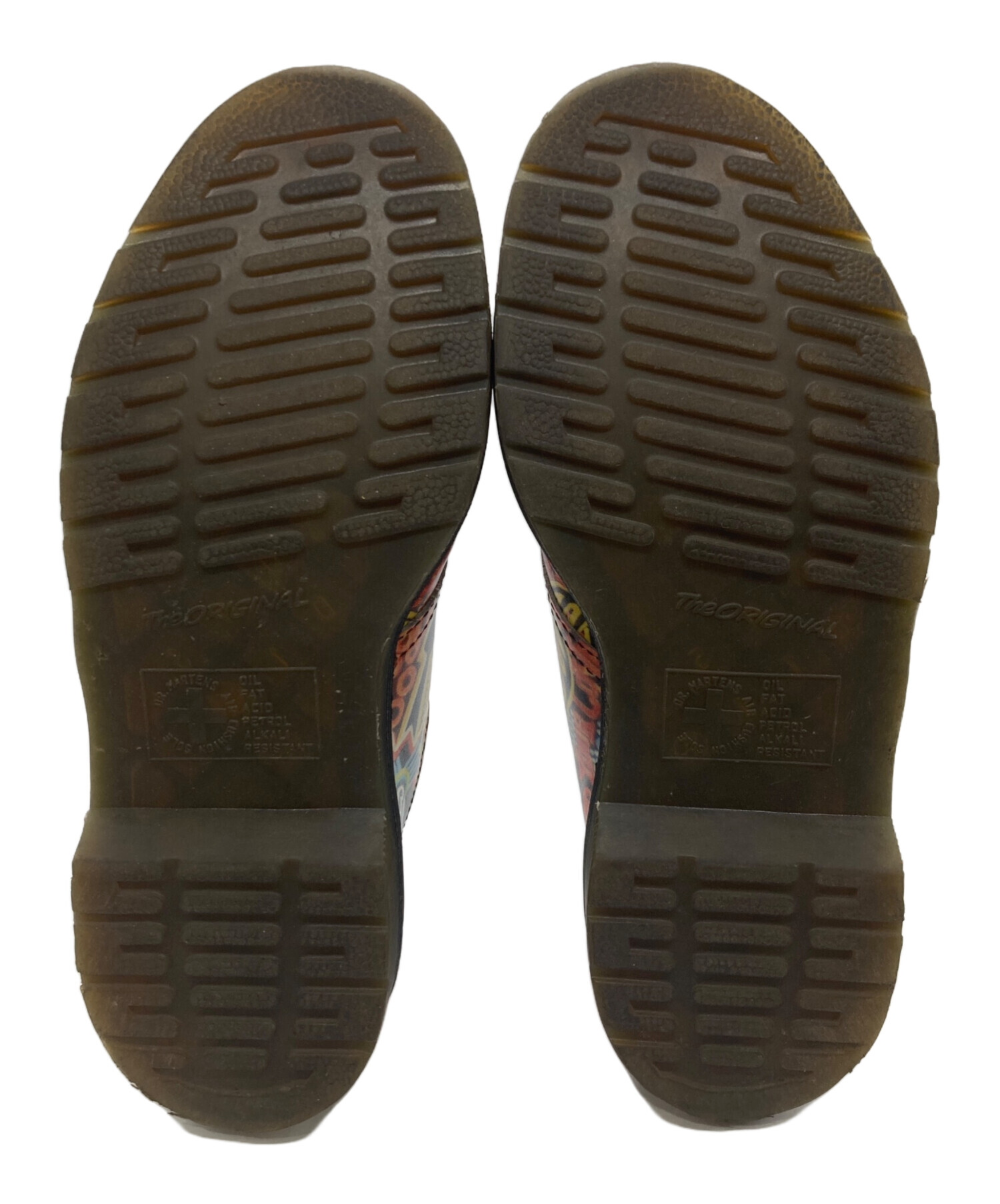 Dr. Martens メタルトウ 3ホール UK5 中古・古着通販】Dr.Martens (ドクターマーチン) MARCWIGAN PAINT