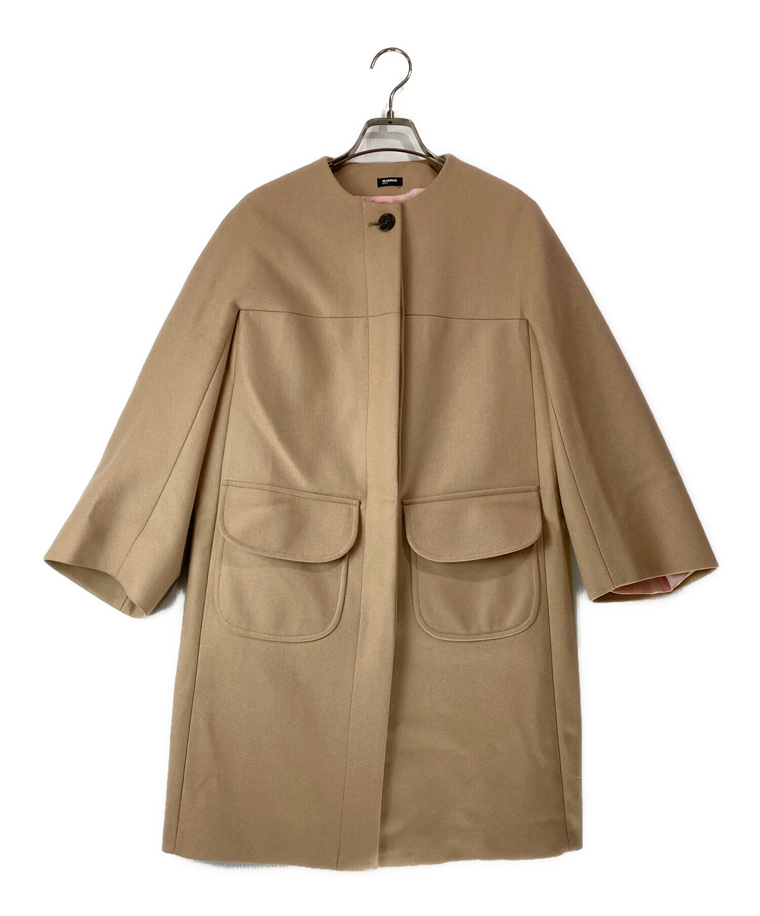 中古・古着通販】JIL SANDER NAVY (ジルサンダー ネイビー) ノーカラー