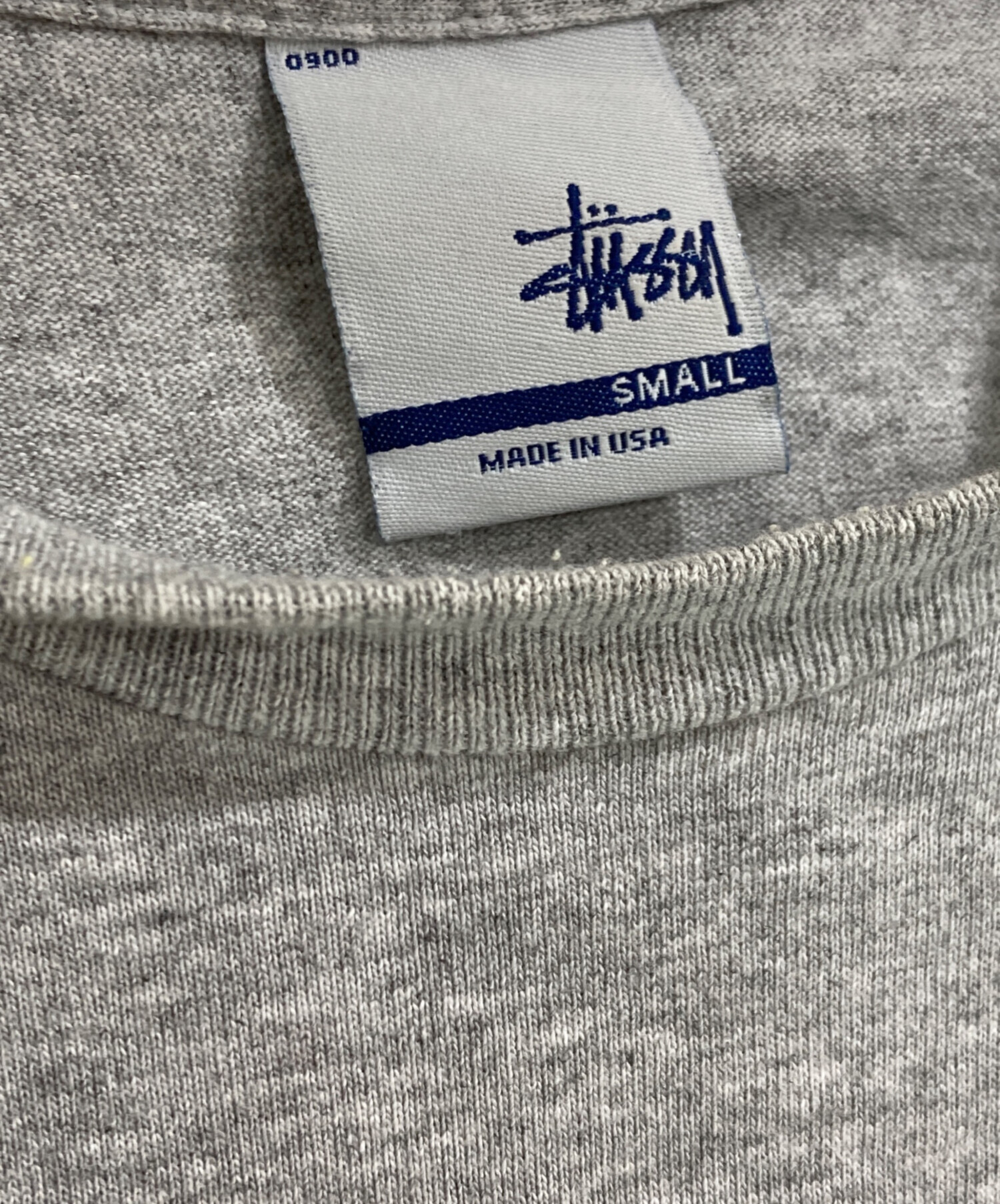 中古・古着通販】stussy (ステューシー) STUCCIプリントTシャツ グレー