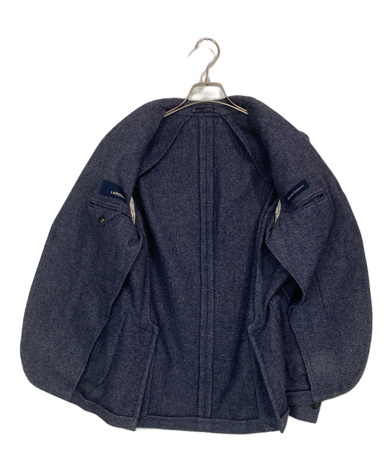 【未使用級】高級 LARDINI 3B テーラードジャケット ネイビー 48 中古・古着通販】LARDINI (ラルディーニ) 3Bテーラードジャケット
