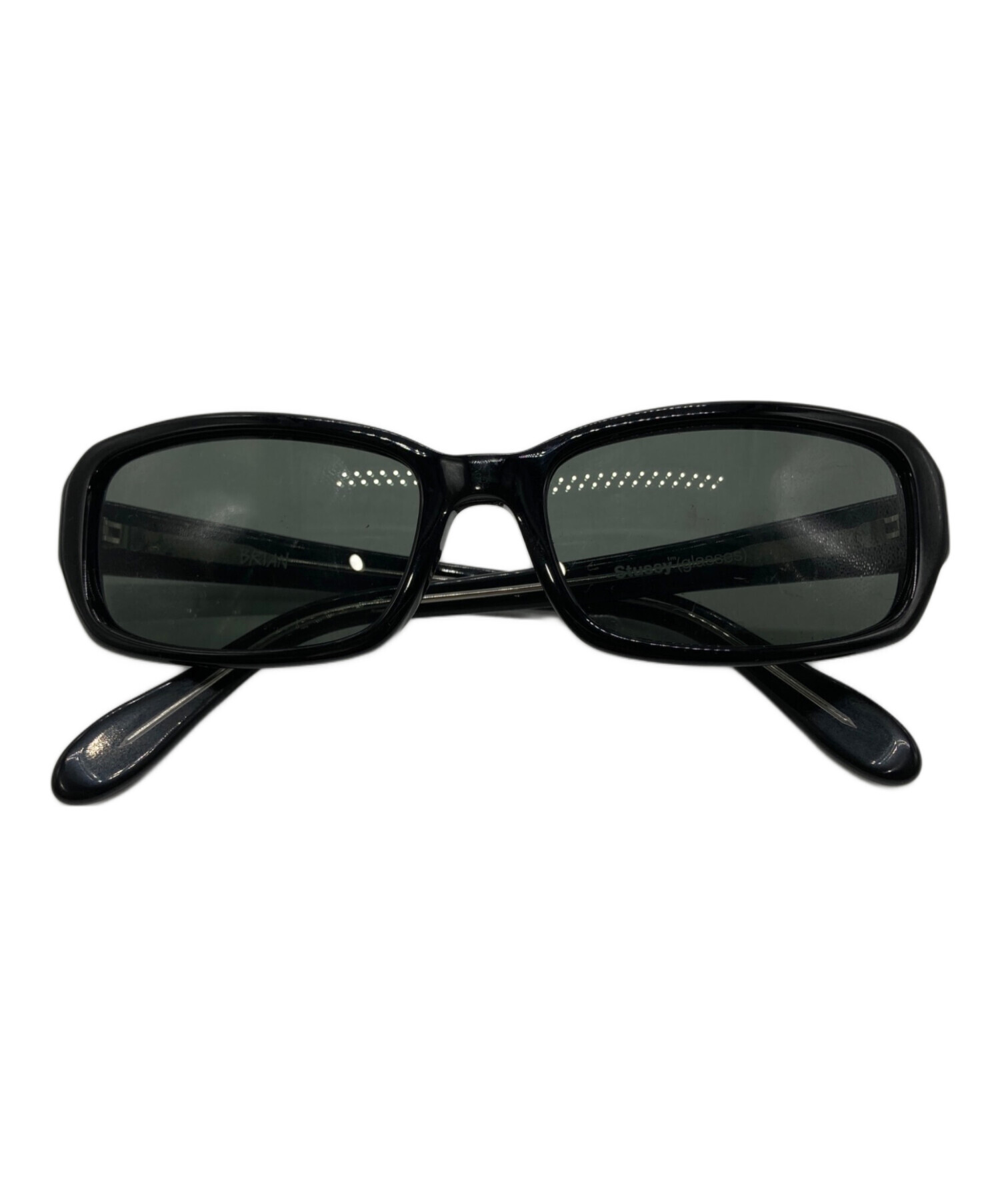 Stussy ブラック サングラス 中古・古着通販】stussy (ステューシー) BRIAN サングラス ブラック