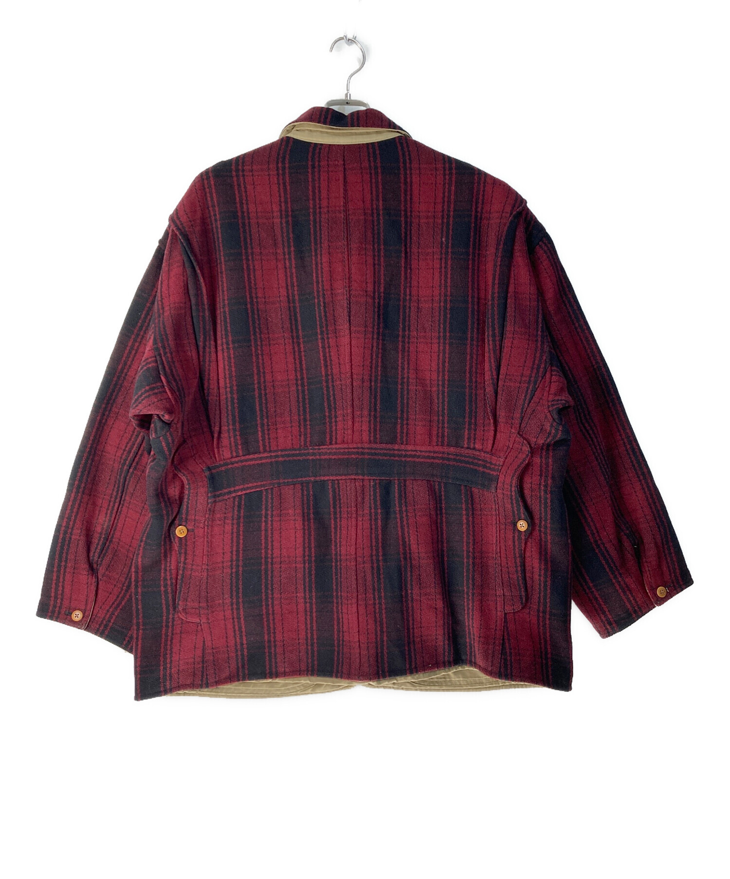 レア　80s 90s ポロカントリー　ハンティングジャケット　リバーシブル 中古・古着通販】POLO COUNTRY (ポロカントリー) ウールチェック