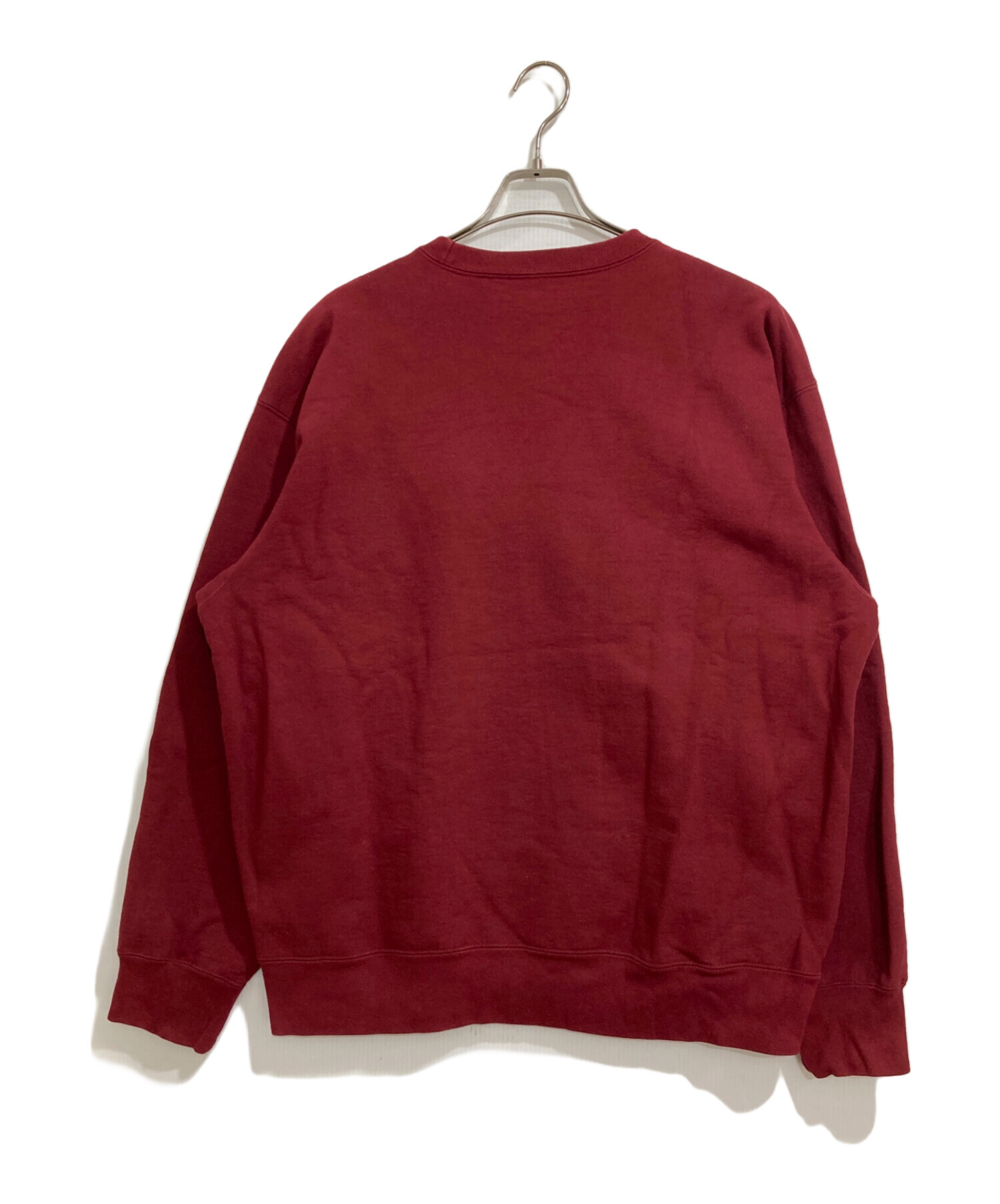 中古・古着通販】Supreme (シュプリーム) Box Logo Crewneck ワイン