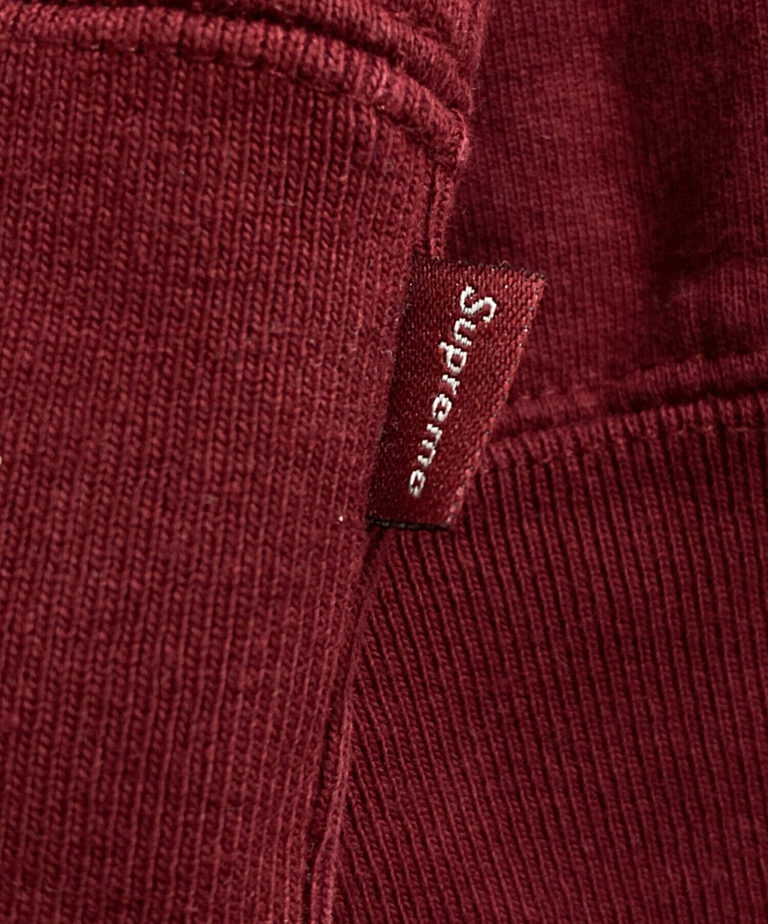 中古・古着通販】Supreme (シュプリーム) Box Logo Crewneck ワイン