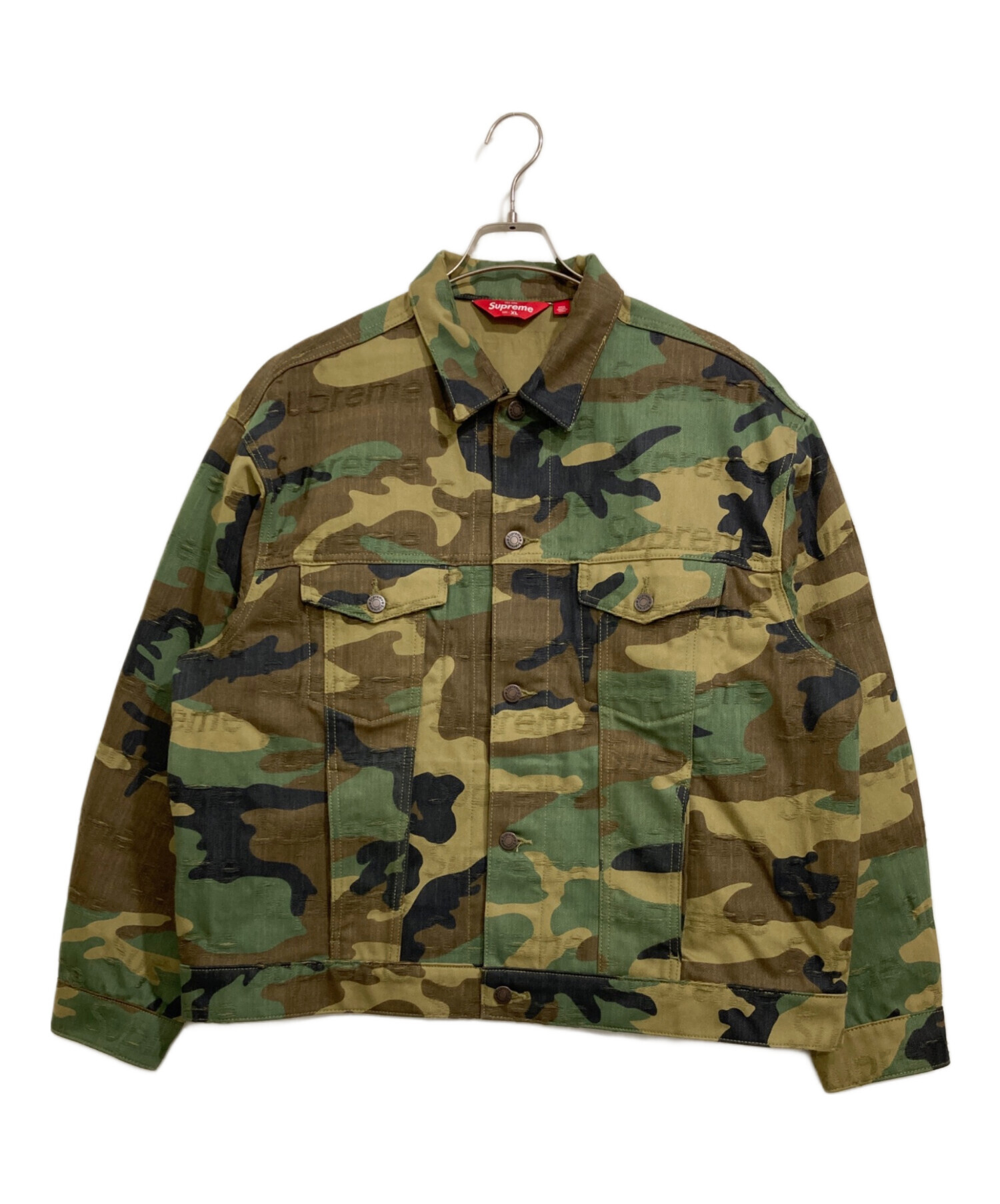 中古・古着通販】Supreme (シュプリーム) Jacquard LOGOS Denim