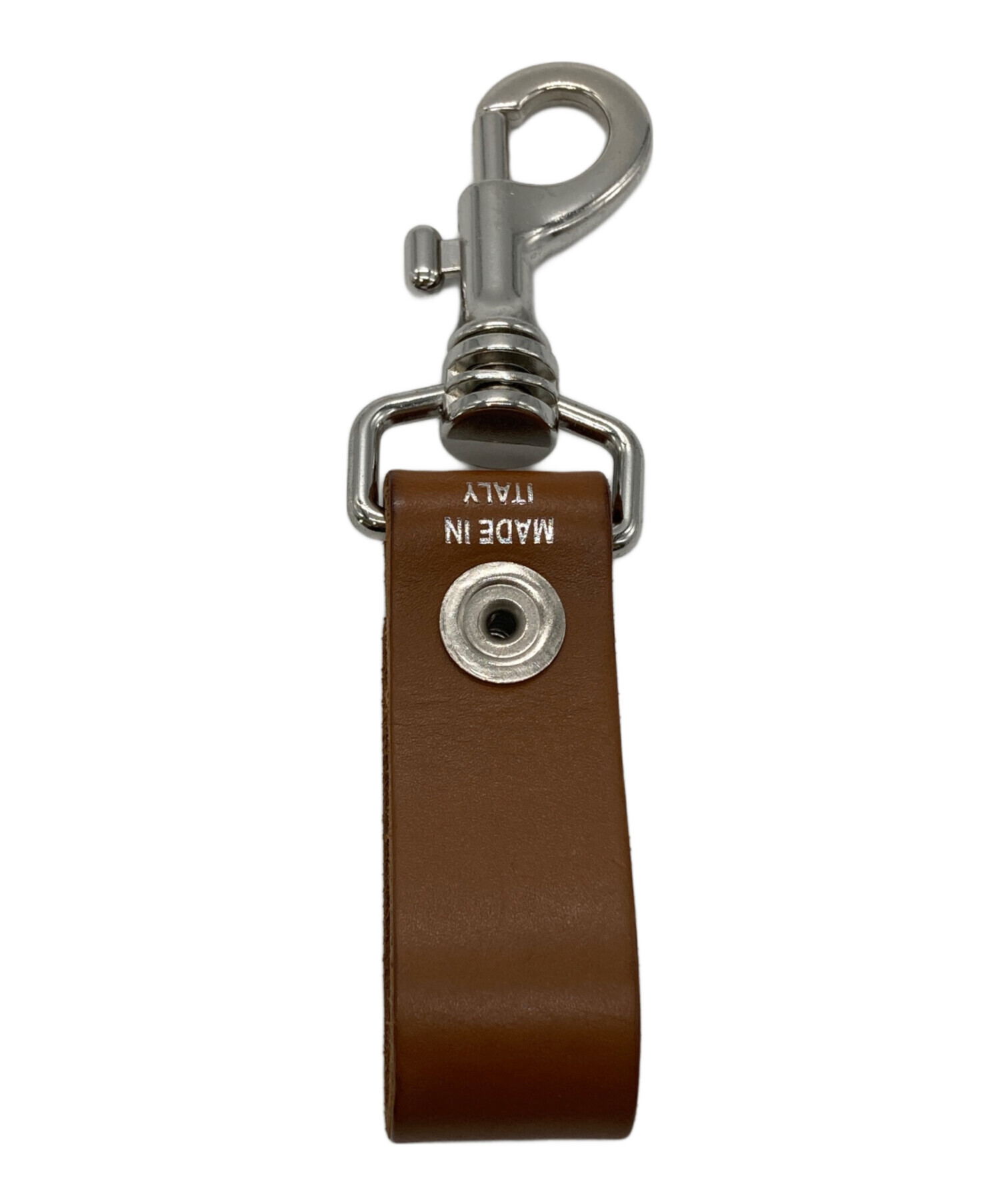 中古・古着通販】SUPREME (シュプリーム) Leather Key Loop ブラウン