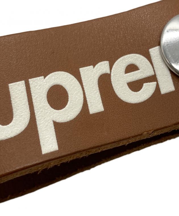 中古・古着通販】SUPREME (シュプリーム) Leather Key Loop ブラウン