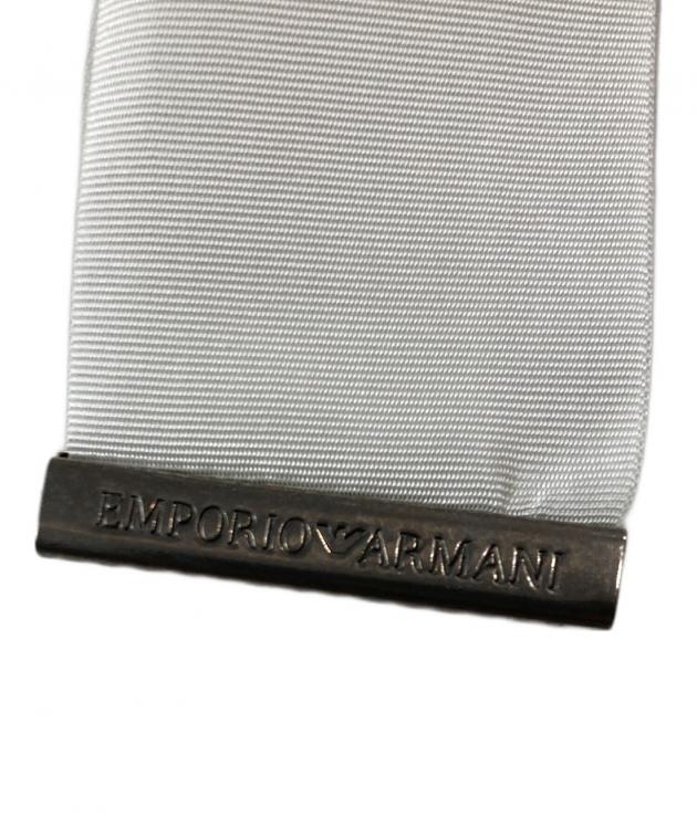 ★イタリア製★ エンポリオ アルマーニ ダブル ヘリンボーン 2プリーツ 灰色 中古・古着通販】EMPORIO ARMANI (エンポリオ アルマーニ) レーヨン