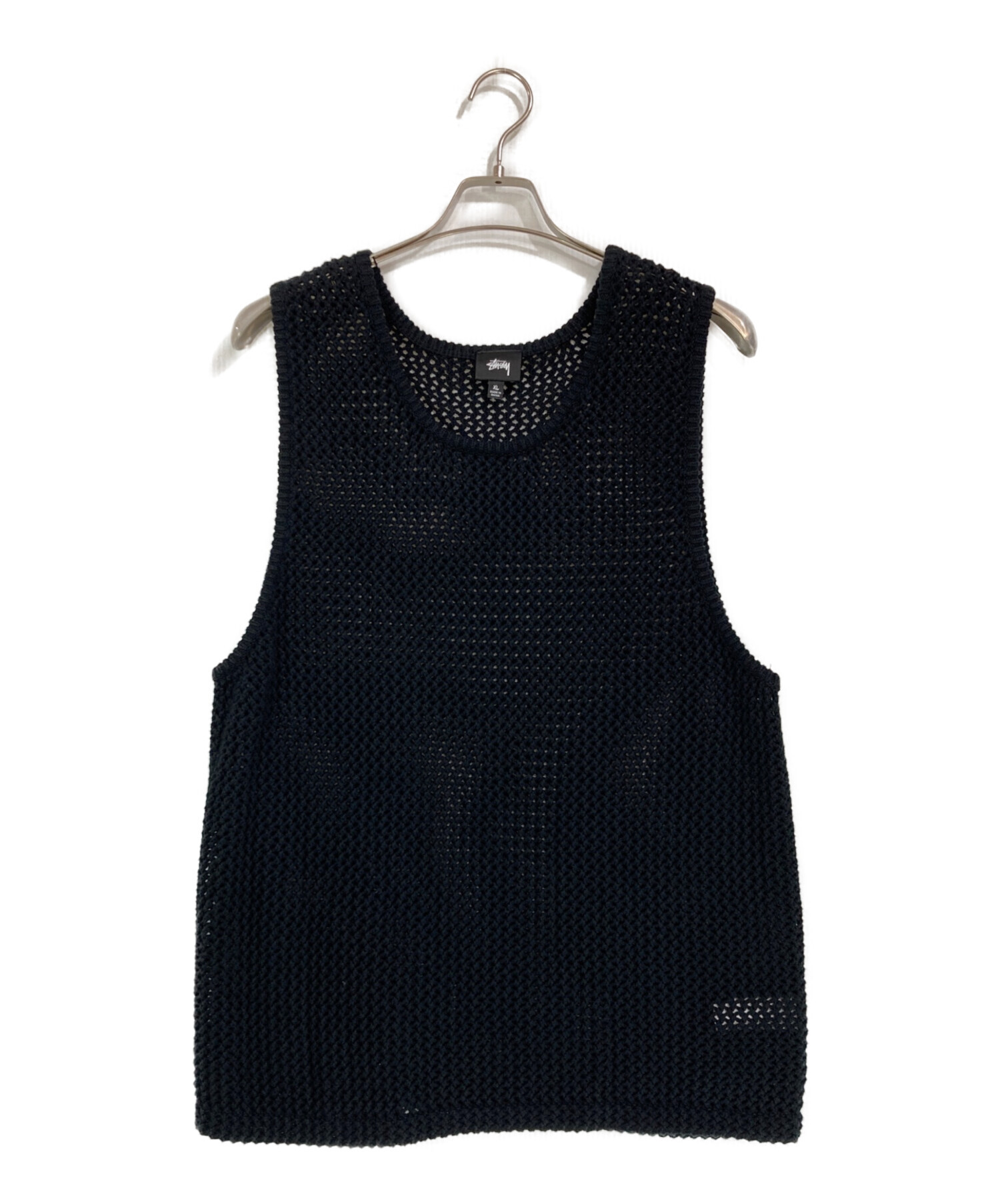 中古・古着通販】stussy (ステューシー) Odyed Mesh Tank ブラック