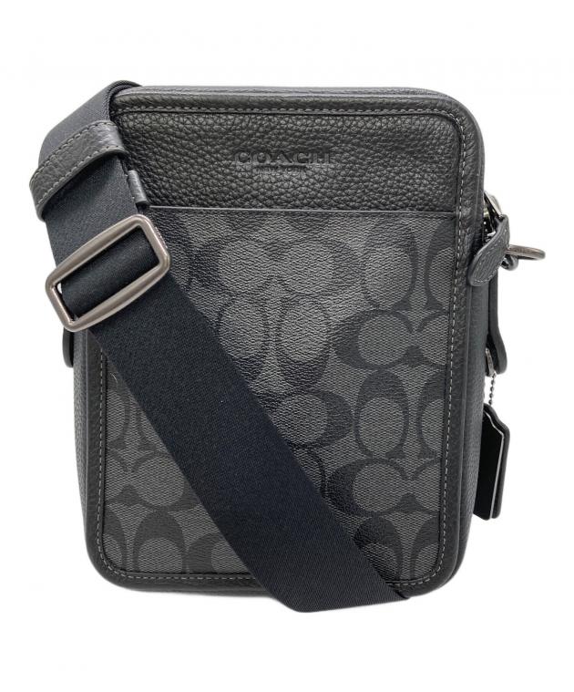 コーチ ボディバッグ 黒 中古・古着通販】COACH (コーチ) サリバン クロスボディバッグ