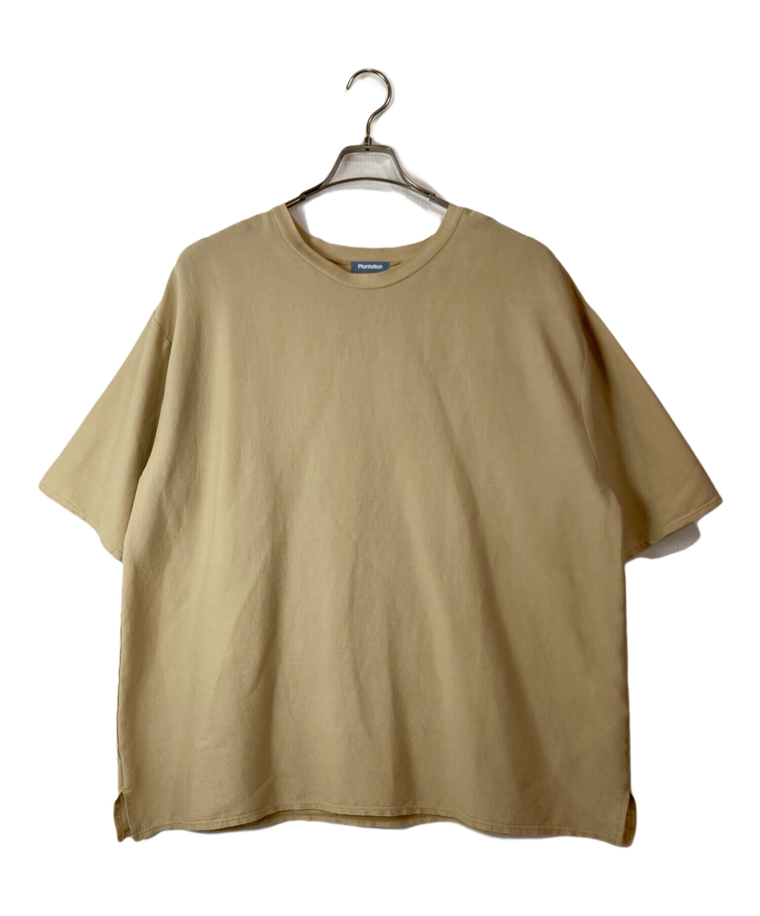 近年モデル Plantation プランテーション YOORYUU 中古・古着通販】Plantation (プランテーション) S YOORYUU T ベージュ