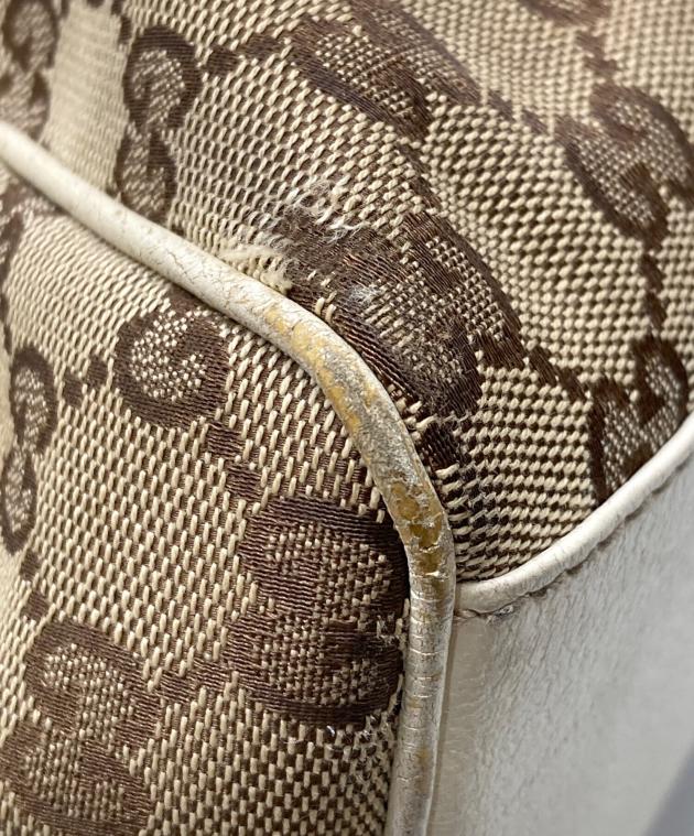 中古・古着通販】GUCCI (グッチ) ミニボストンバッグ ベージュ