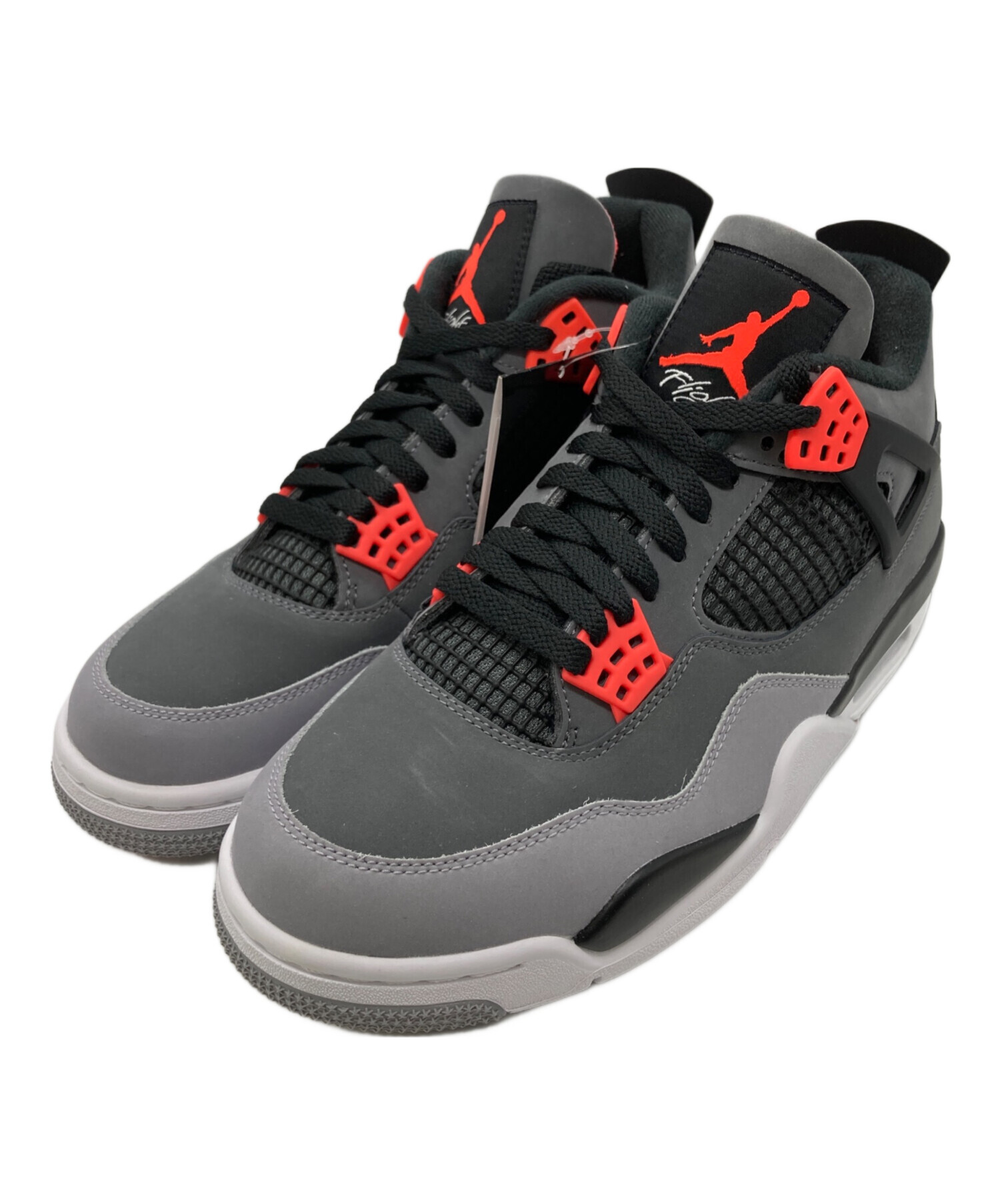 中古・古着通販】NIKE (ナイキ) エアジョーダン4 レトロ グレー サイズ 
