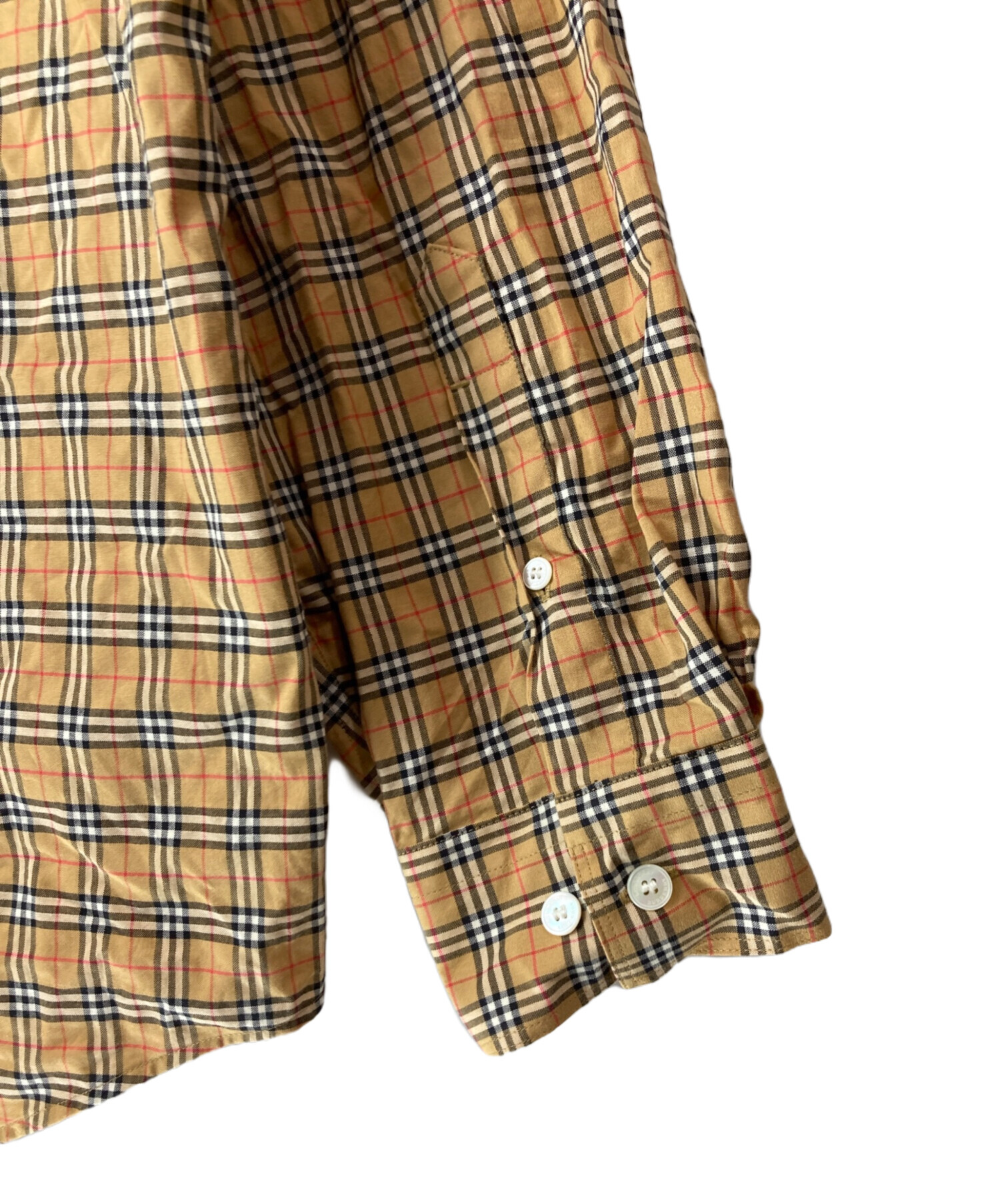 中古・古着通販】BURBERRY (バーバリー) ノヴァチェックBDシャツ