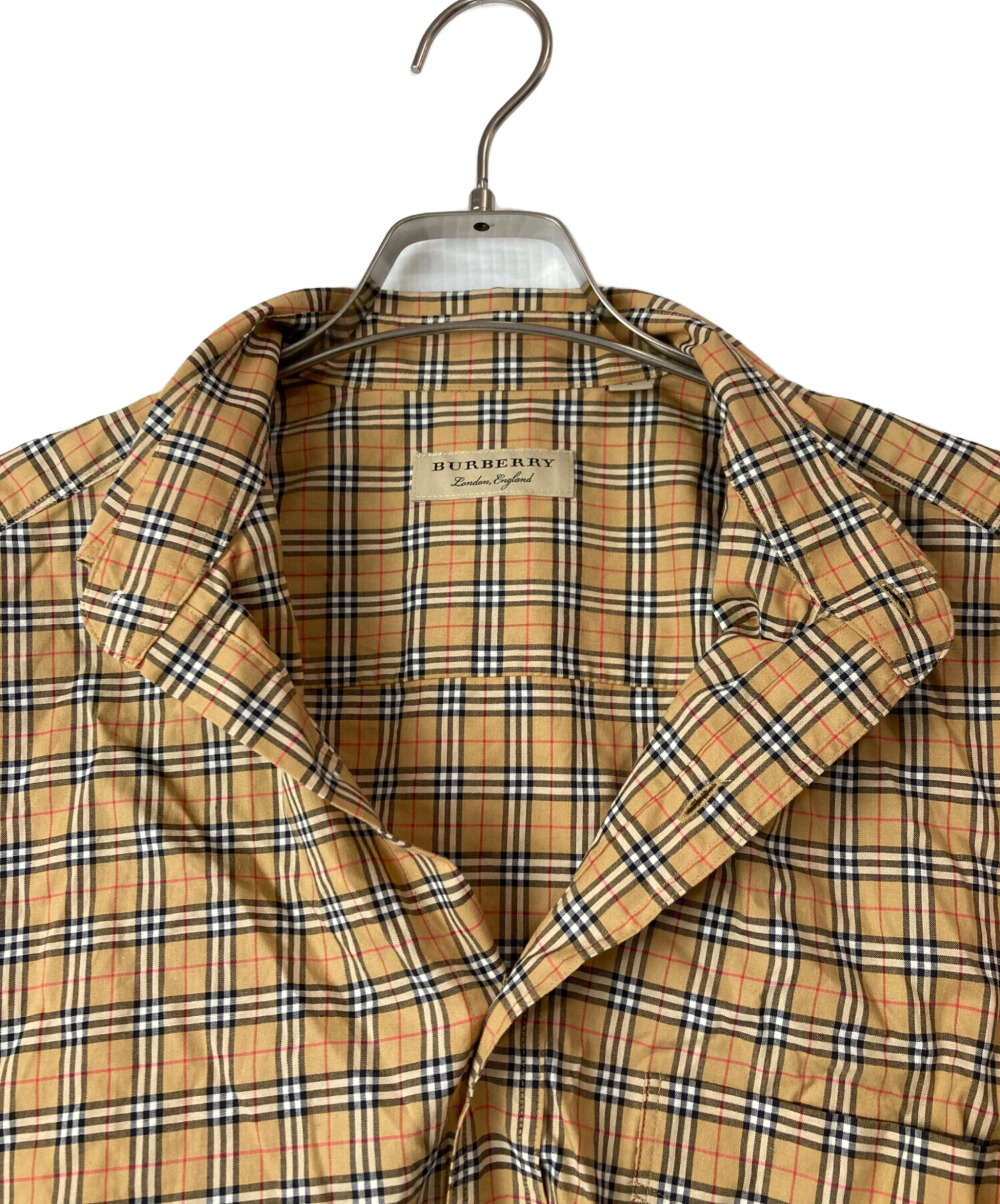 中古・古着通販】BURBERRY (バーバリー) ノヴァチェックBDシャツ