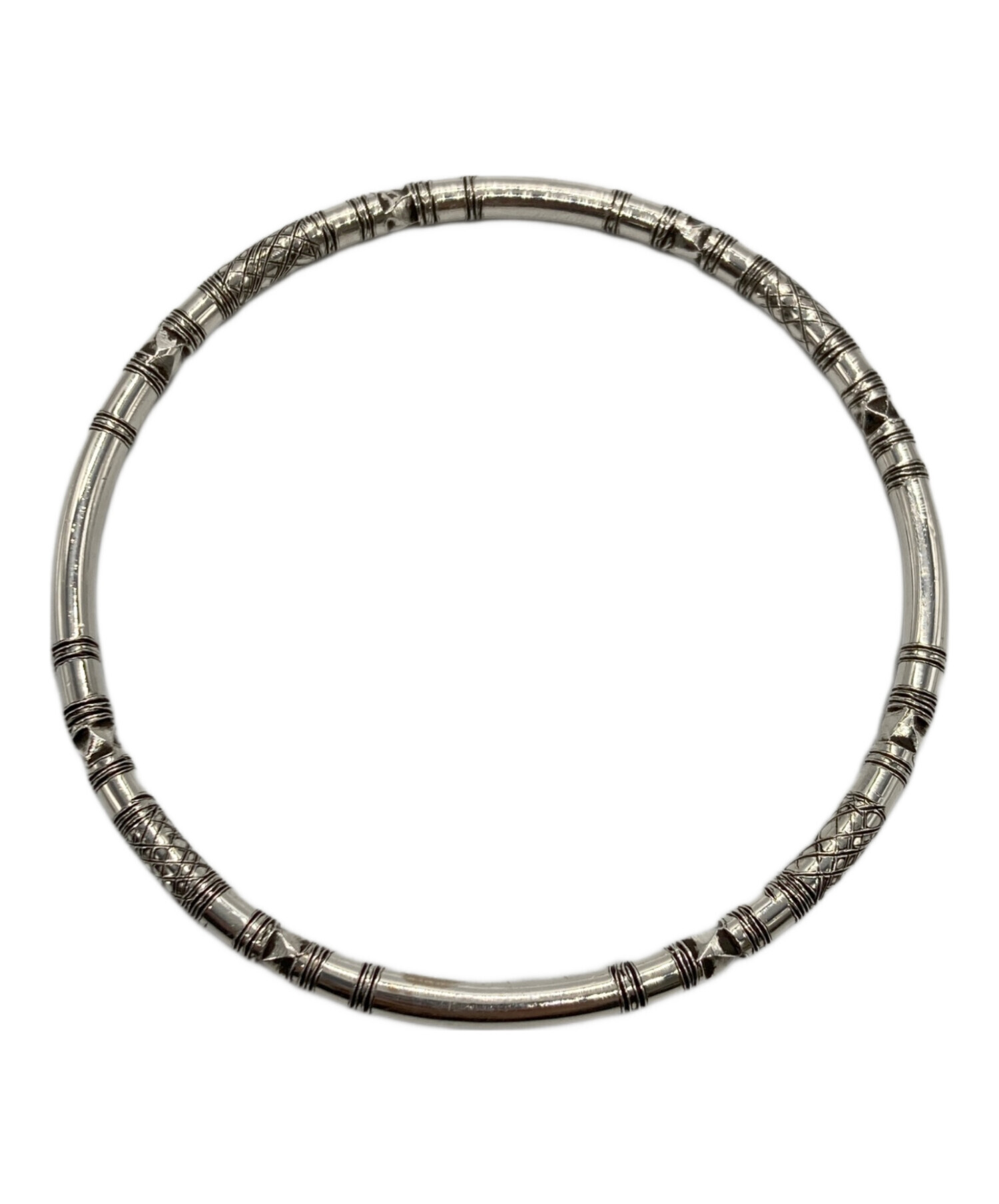 中古・古着通販】SAHEL (サヘル) Touareg Circle バングル シルバー 