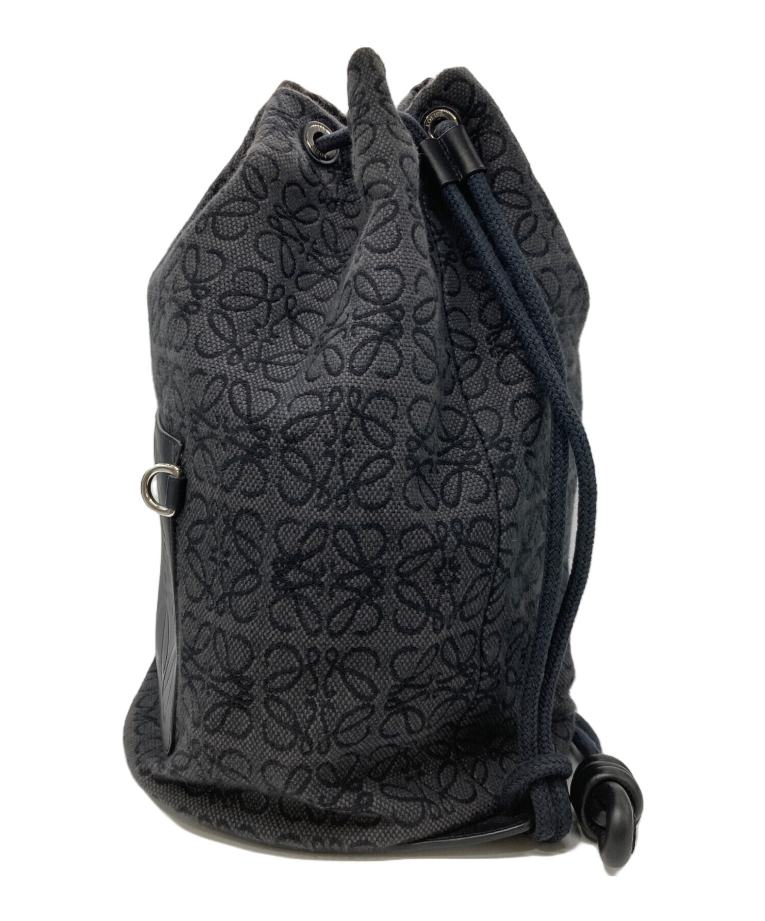 中古・古着通販】LOEWE (ロエベ) セーラーバッグ ブラック｜ブランド