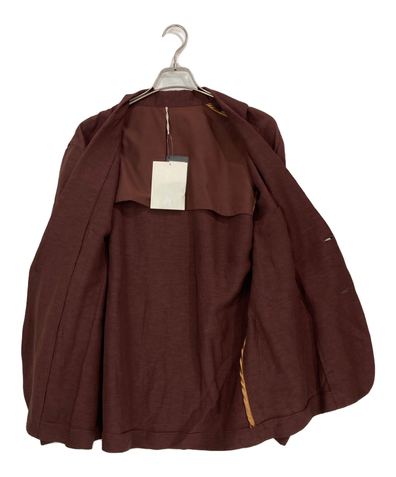 m ’ s braque サテンテーラードジャケット 中古・古着通販】M'S BRAQUE (エムズブラック) リネン混テーラード