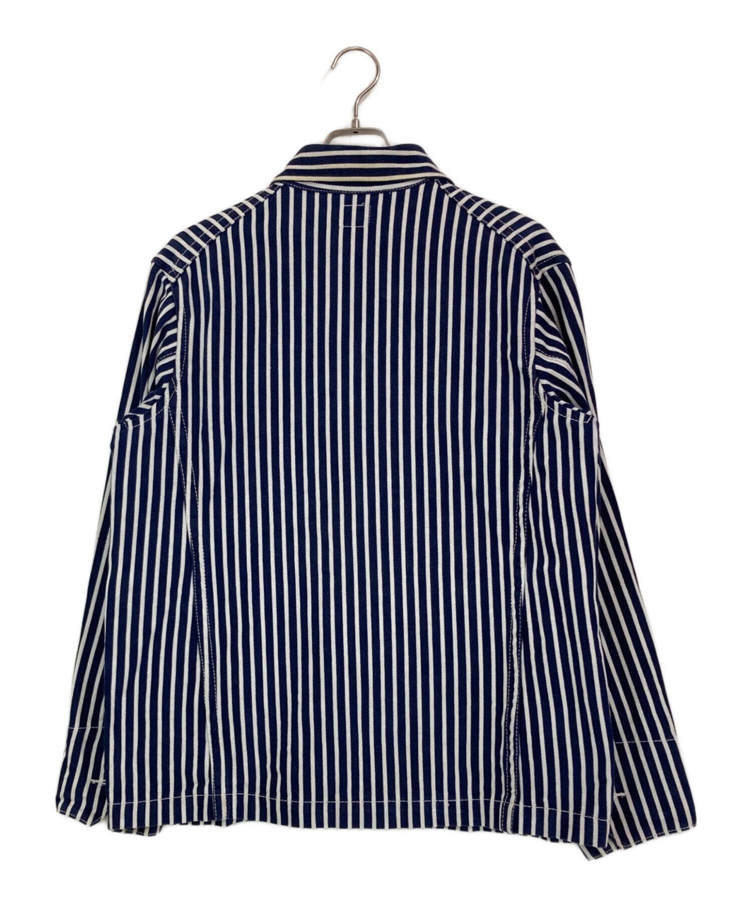 【希少】BOGLIOLI CALAIS セットアップ 44 ネイビー ストライプ 中古・古着通販】Buddy Lee (バディーリー) ストライプカバーオール