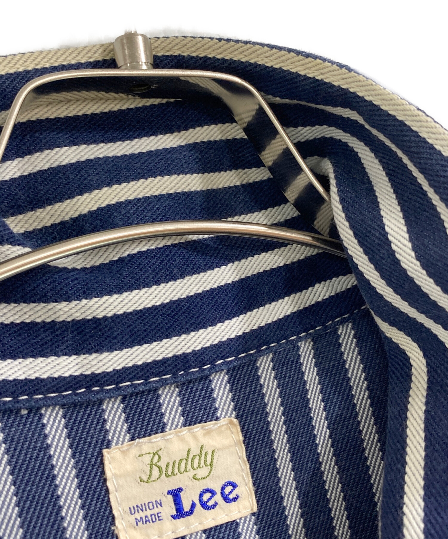 【希少】BOGLIOLI CALAIS セットアップ 44 ネイビー ストライプ 中古・古着通販】Buddy Lee (バディーリー) ストライプカバーオール