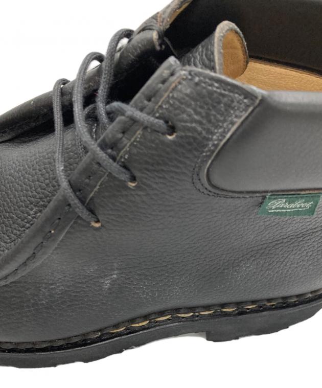パラブーツ　ユナイテッドアローズ　別注　ヌバック　モカシン27.0cm 美品 Paraboot - 美品 パラブーツ PARABOOT UNITED ARROWS別注 1221