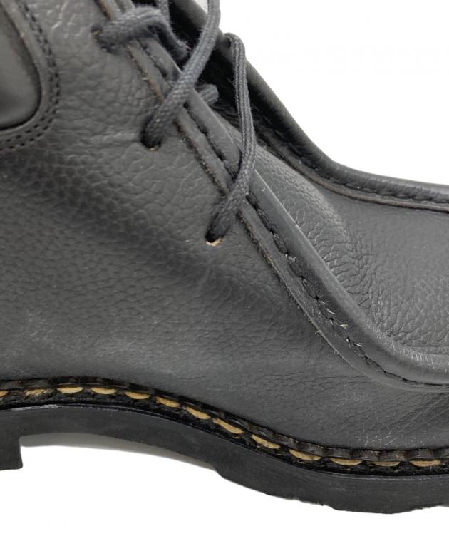 パラブーツ　ユナイテッドアローズ　別注　ヌバック　モカシン27.0cm 美品 Paraboot - 美品 パラブーツ PARABOOT UNITED ARROWS別注 1221