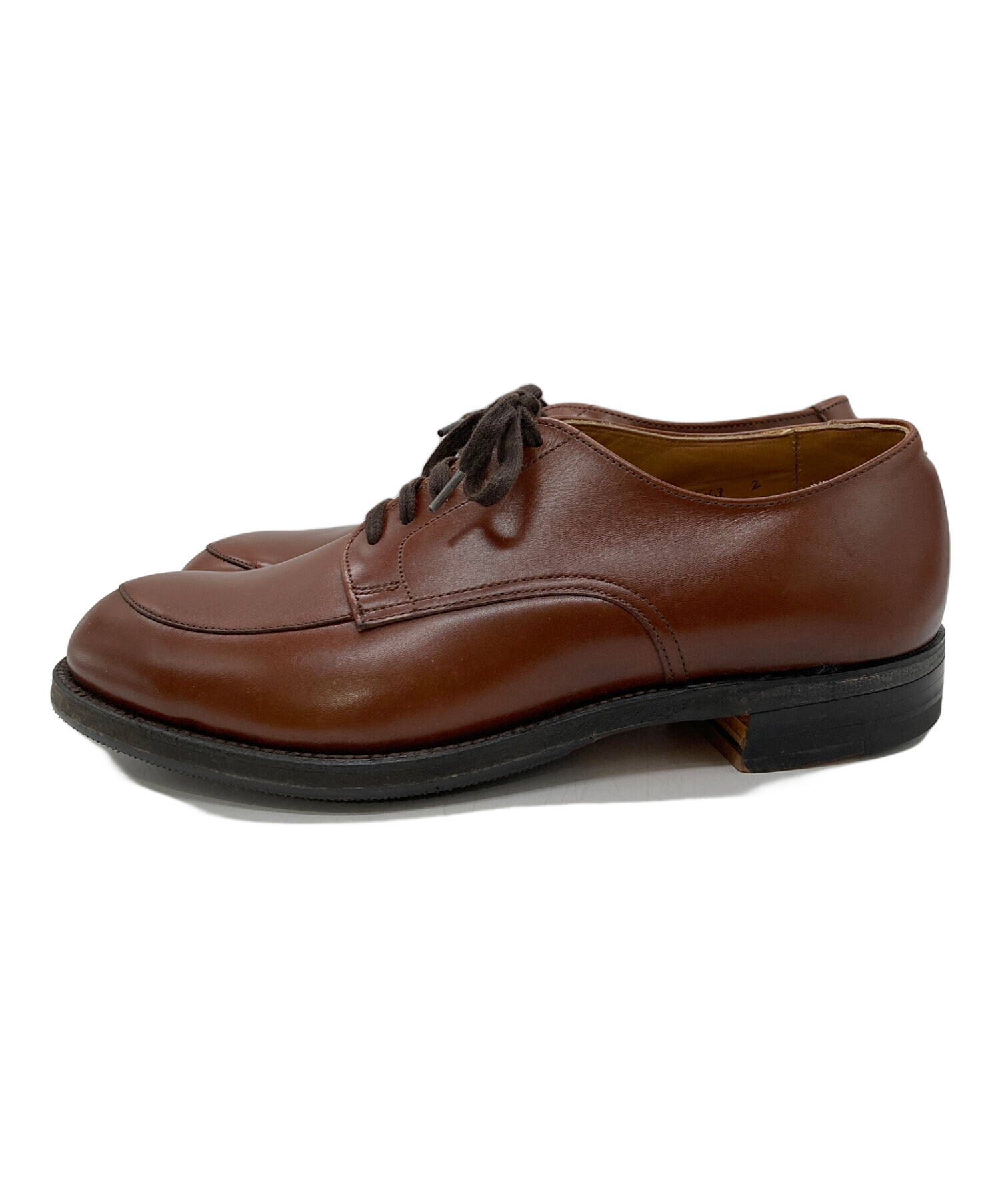 中古・古着通販】ALDEN (オールデン) Vチップシューズ ブラウン サイズ