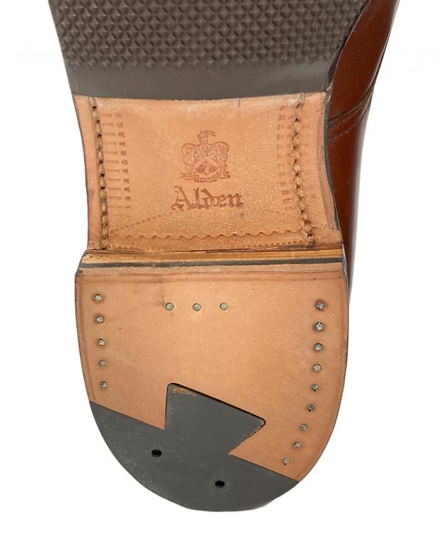 中古・古着通販】ALDEN (オールデン) Vチップシューズ ブラウン サイズ