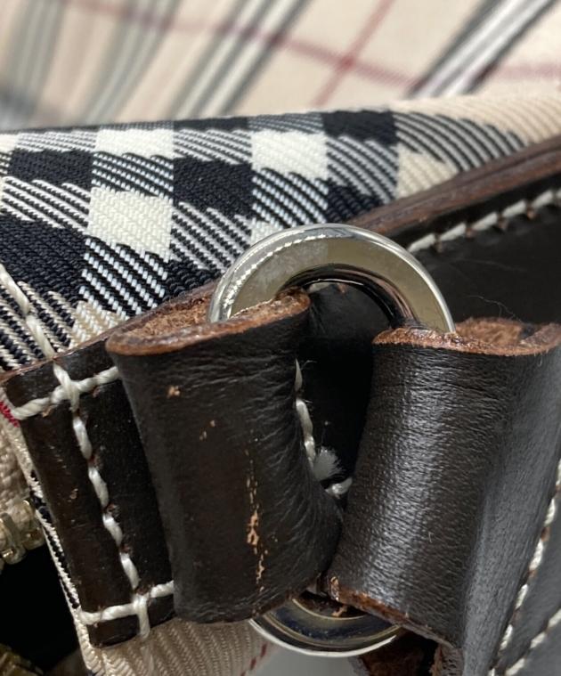 BURBERRY BLUELABEL ホルターネック タンクトップ　ノバチェック 中古・古着通販】BURBERRY BLUE LABEL (バーバリー ブルー レーベル
