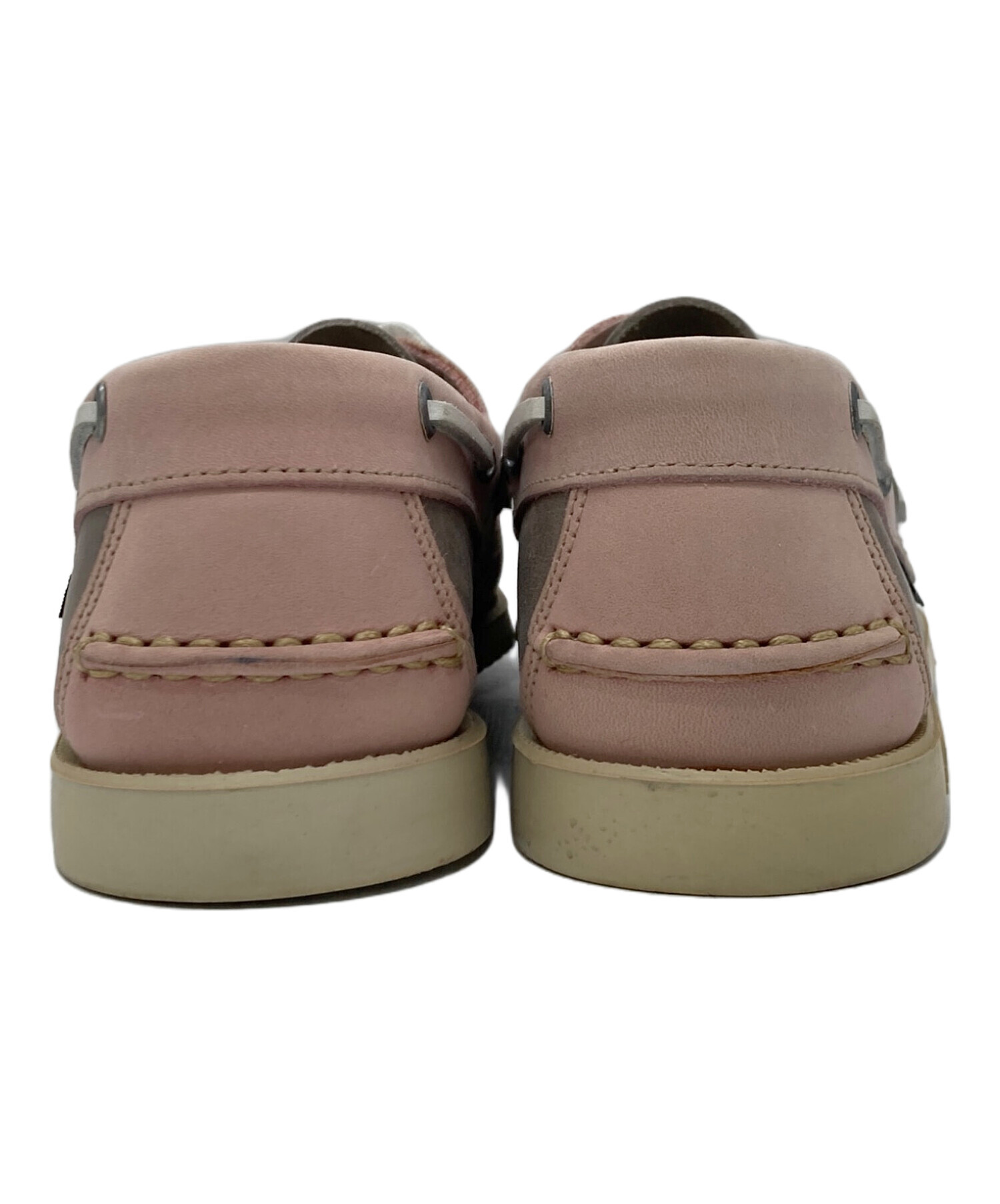 中古・古着通販】PARABOOT (パラブーツ) デッキシューズ グレー×ピンク