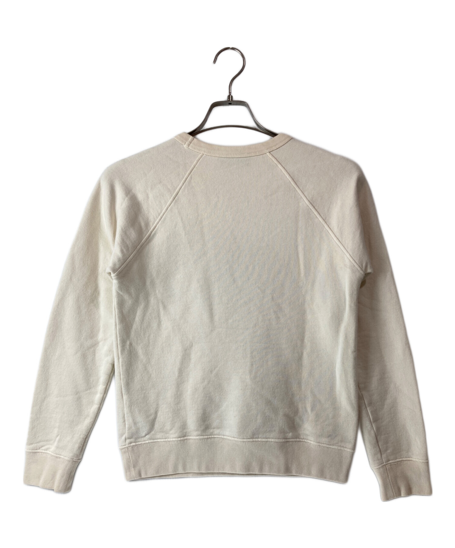 中古・古着通販】GUCCI (グッチ) ロゴスウェットシャツ ベージュ
