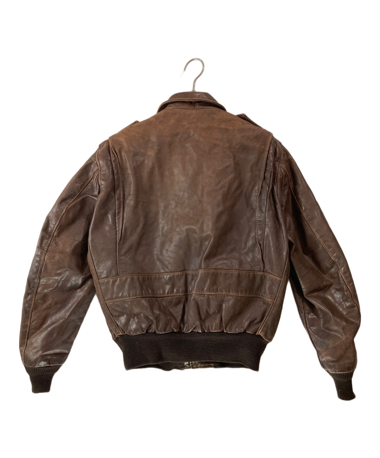 中古・古着通販】Schott (ショット) A2フライトジャケット ブラウン