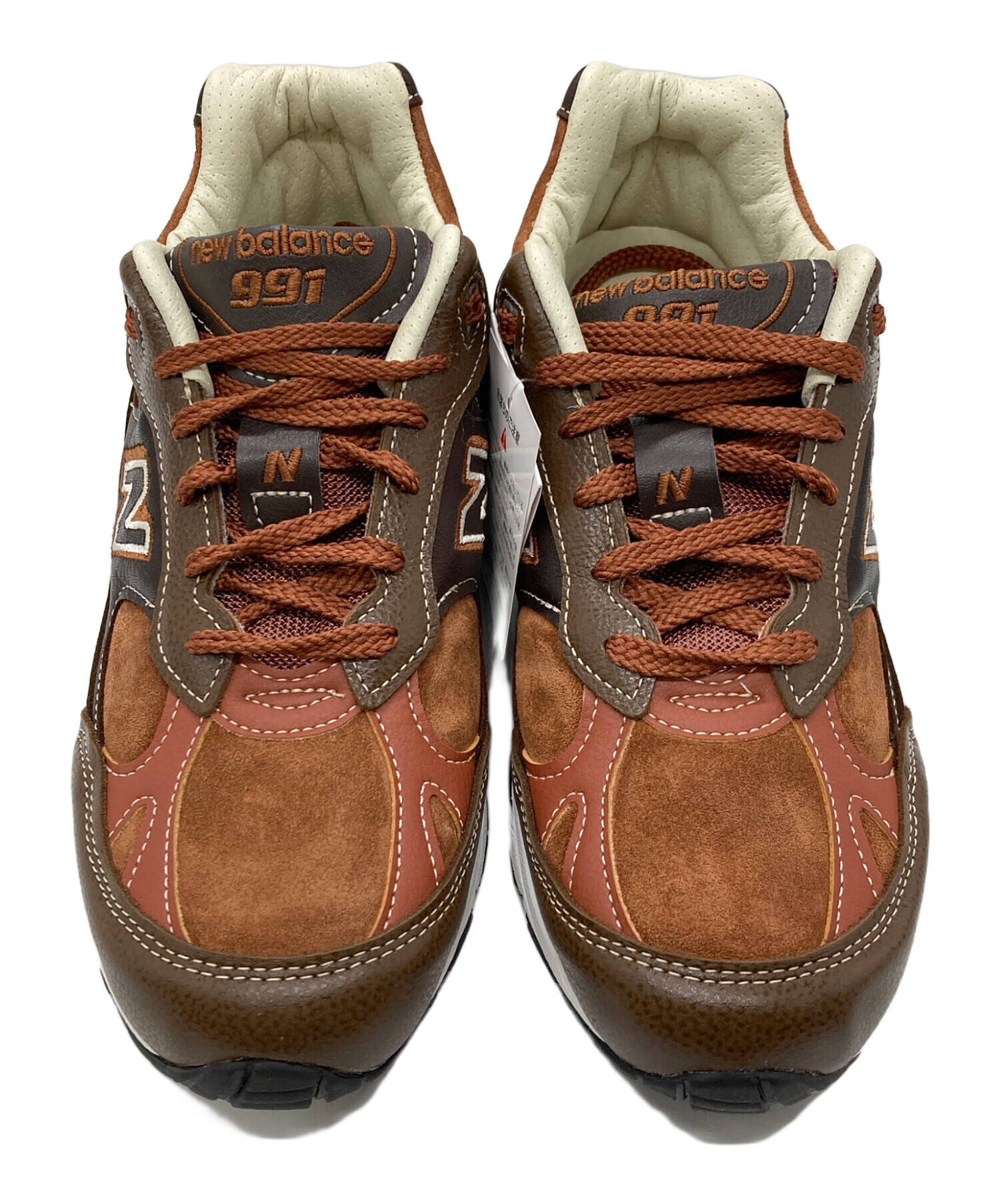 【新品未使用】ニューバランスnew balancスニーカーブラウン 中古・古着通販】NEW BALANCE (ニューバランス) 991 