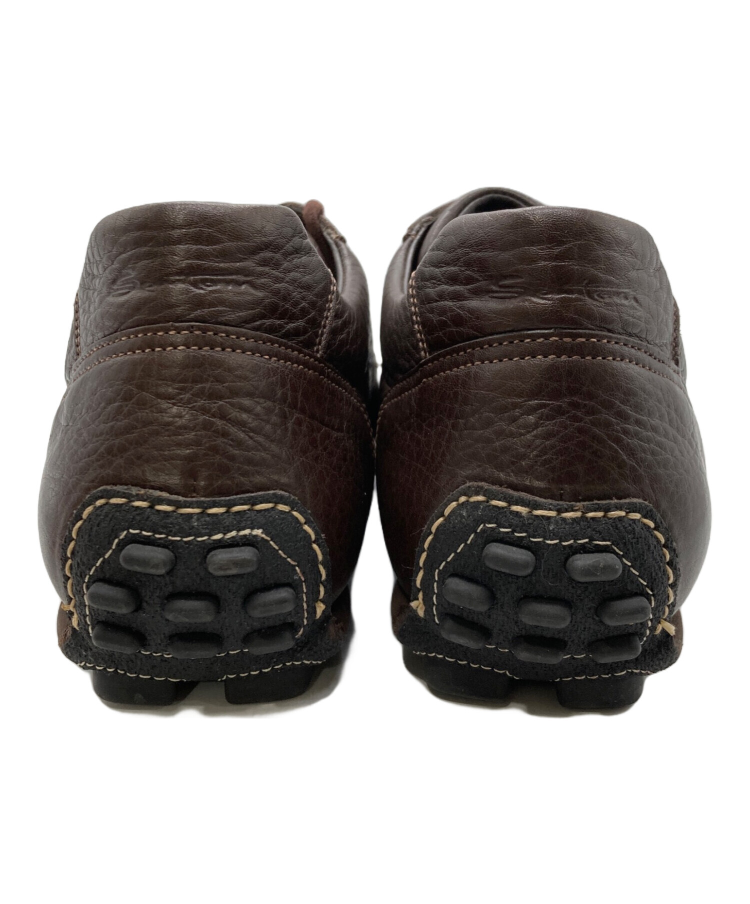 中古・古着通販】Santoni (サントーニ) レザーシューズ ブラウン