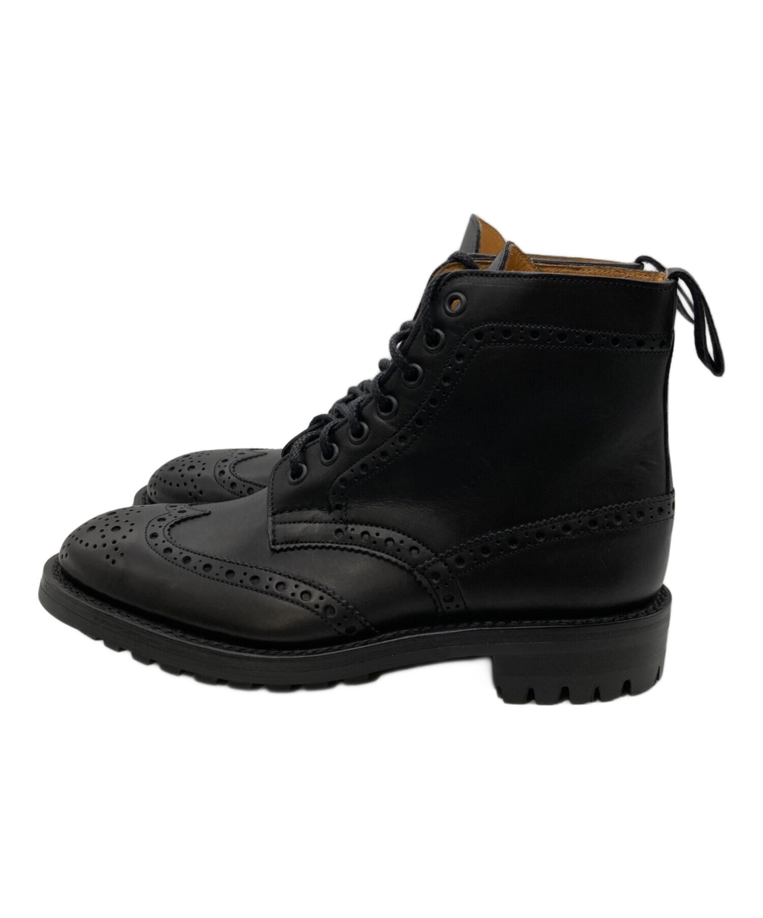 中古・古着通販】Tricker's (トリッカーズ) カントリーブーツ ブラック
