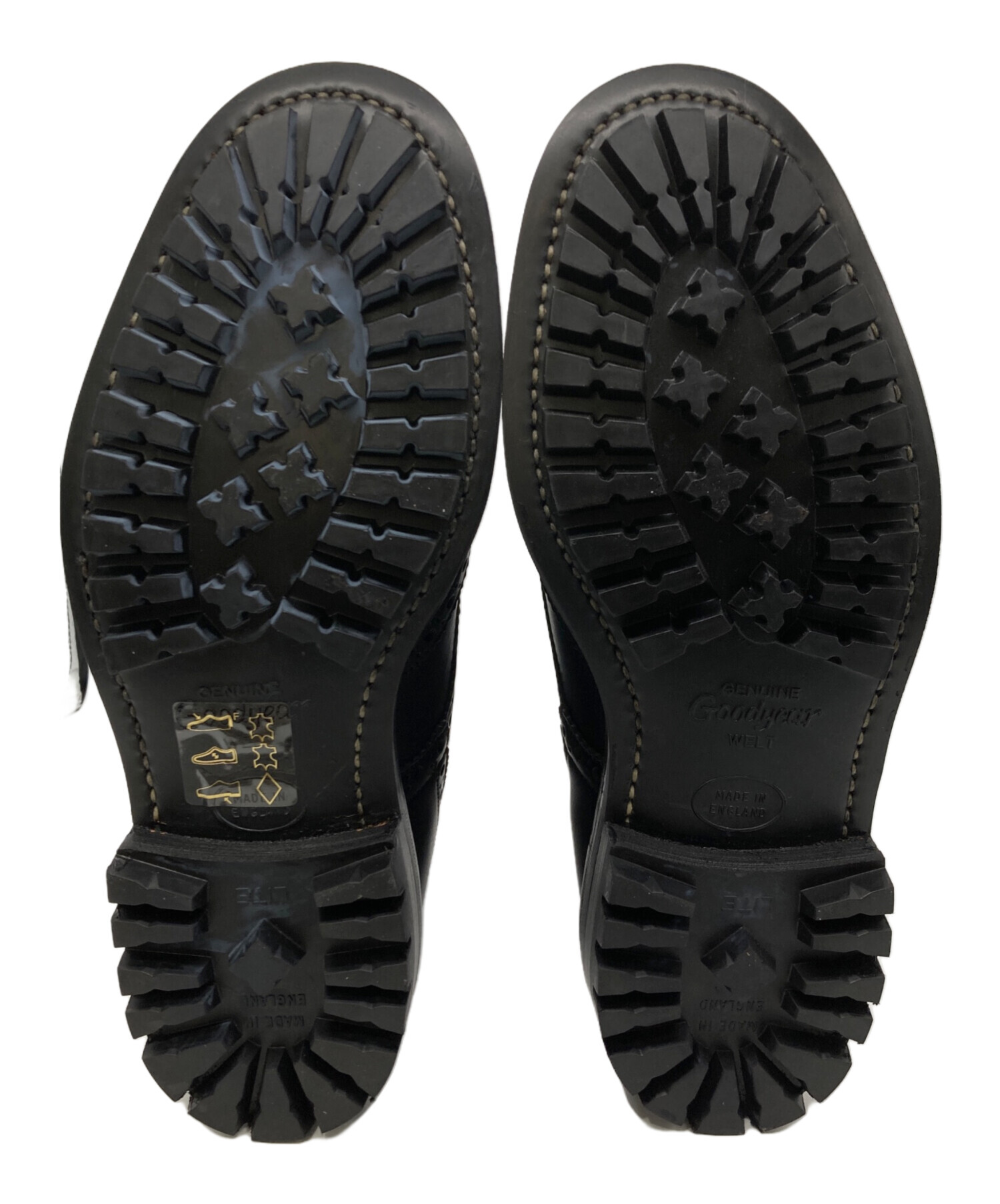 中古・古着通販】Tricker's (トリッカーズ) カントリーブーツ ブラック 中古・古着通販】Tricker's (トリッカーズ) カントリーブーツ ブラック