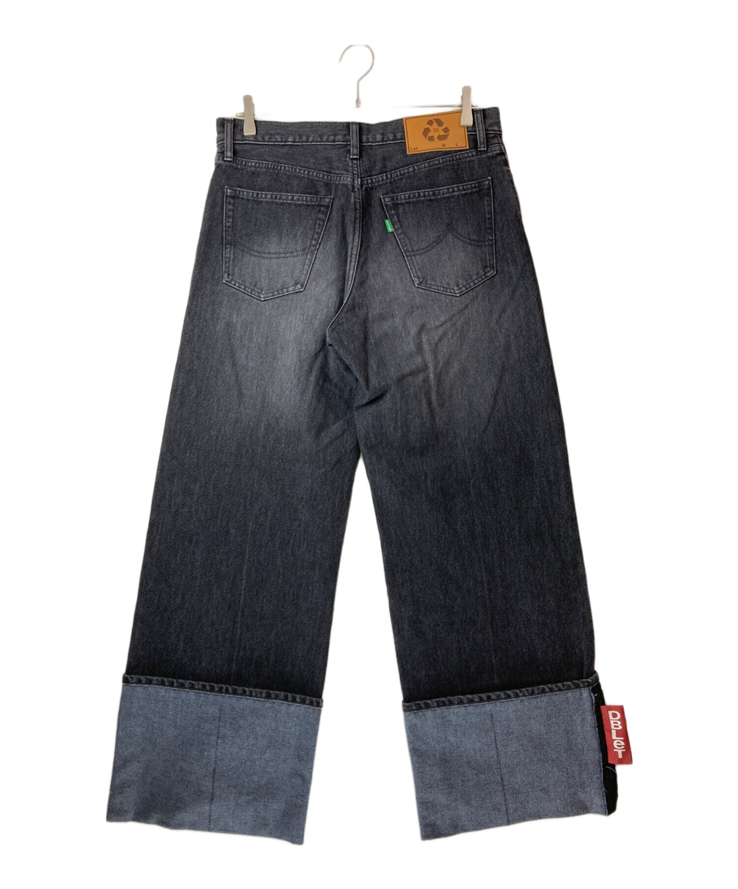 中古・古着通販】doublet (ダブレット) RECYCLE DENIM LOW-RISE DENIM 