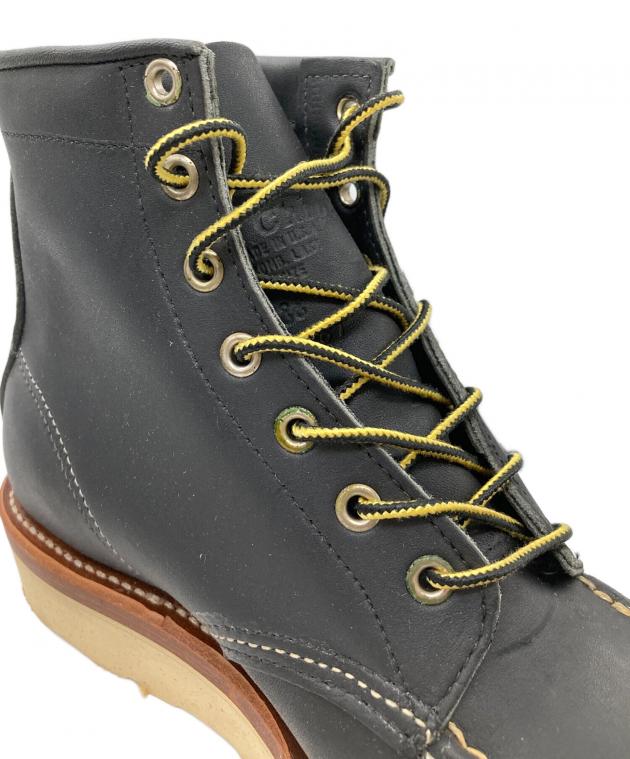 チペワ　6インチモックトゥ　新品未使用 中古・古着通販】CHIPPEWA (チペワ) モックトゥブーツ ブラック サイズ