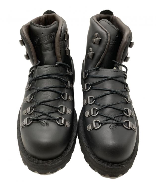 【美品】 ダナー マウンテンブーツ US9 27cm ブラック レザー 中古・古着通販】Danner (ダナー) ダナーマウンテンライト マウンテン