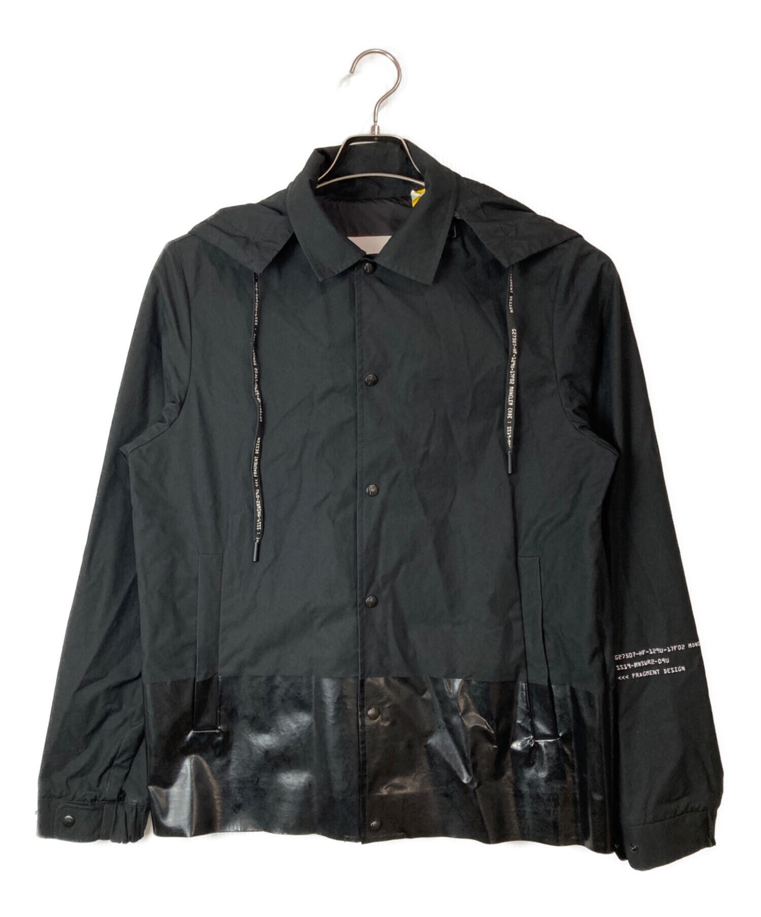 美品★モンクレール フラグメント RHYTHM 総柄 ナイロンジャケット フード 中古・古着通販】MONCLER (モンクレール) FRAGMENT DESIGN