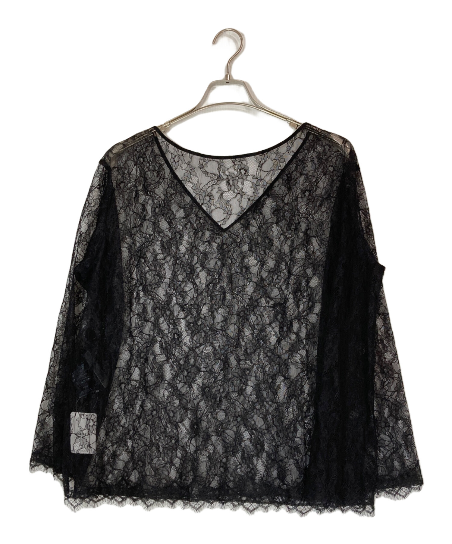 NOBLE サラサシアーレースブラウス　試着のみ　タグ付き　Noble 中古・古着通販】Noble (ノーブル) サラサシアーレースブラウス