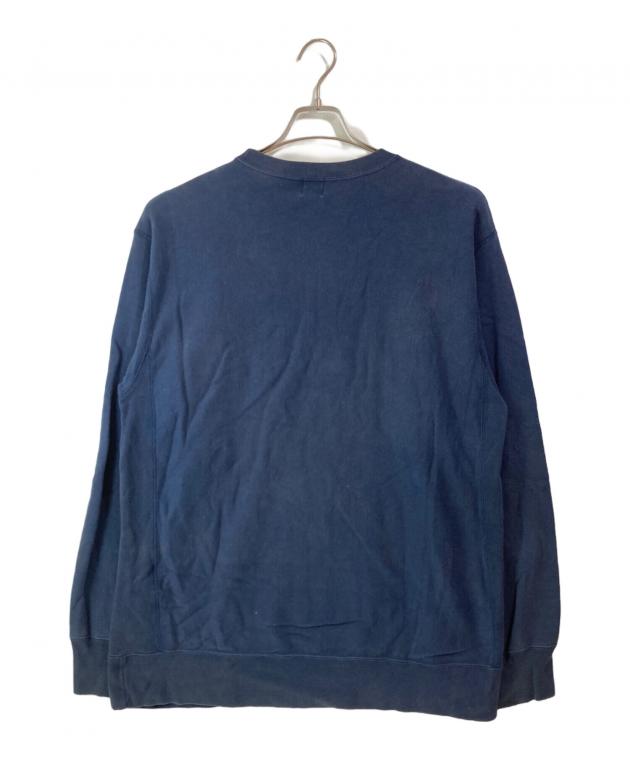 a bathing ape　スウェット　Lサイズ　ネイビー　ヴィンテージ　ナス紺 中古・古着通販】A BATHING APE (アベイシングエイプ) 90'sBAPE