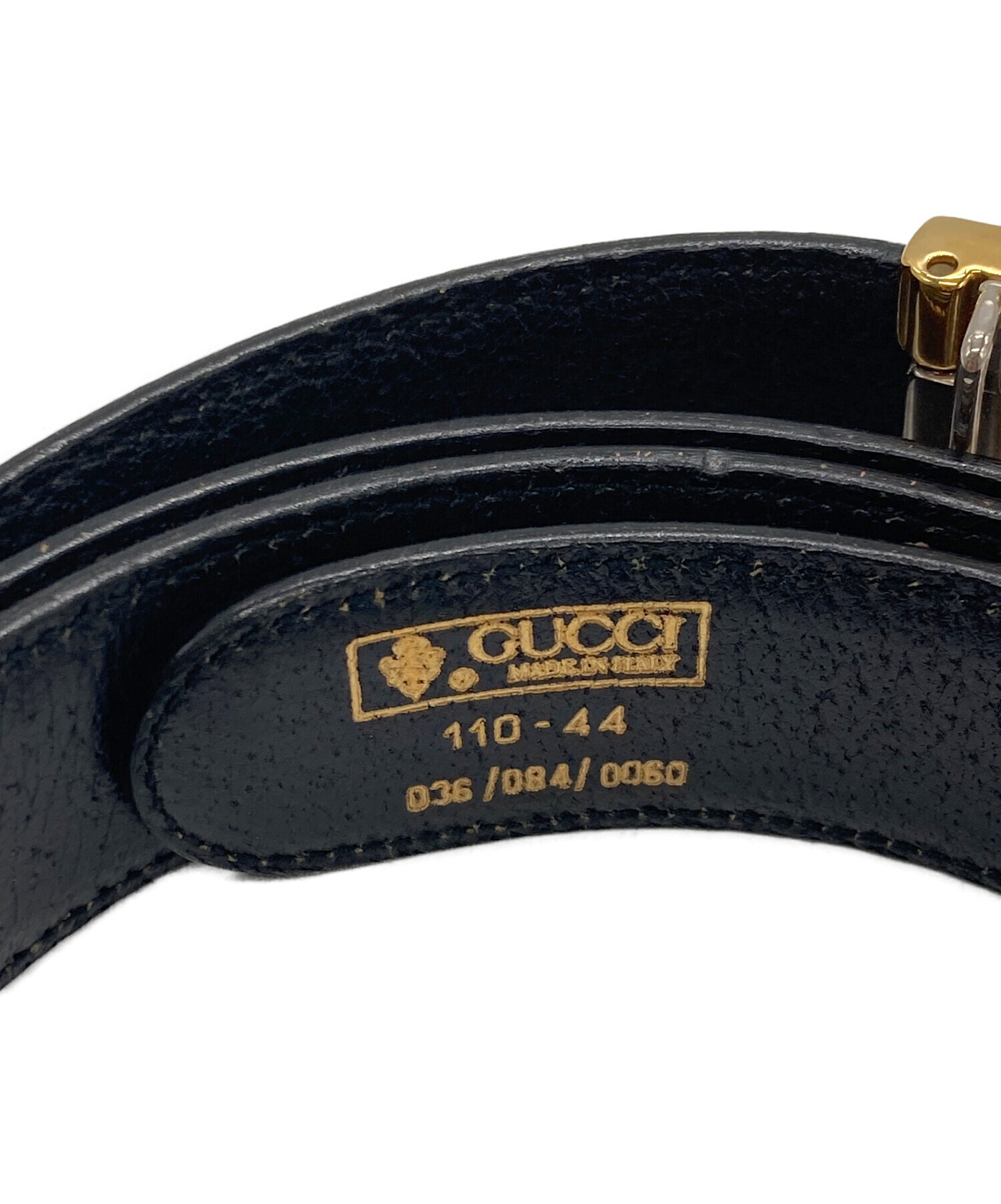 中古・古着通販】GUCCI (グッチ) ベルト ブラウン サイズ:SIZE 110-44