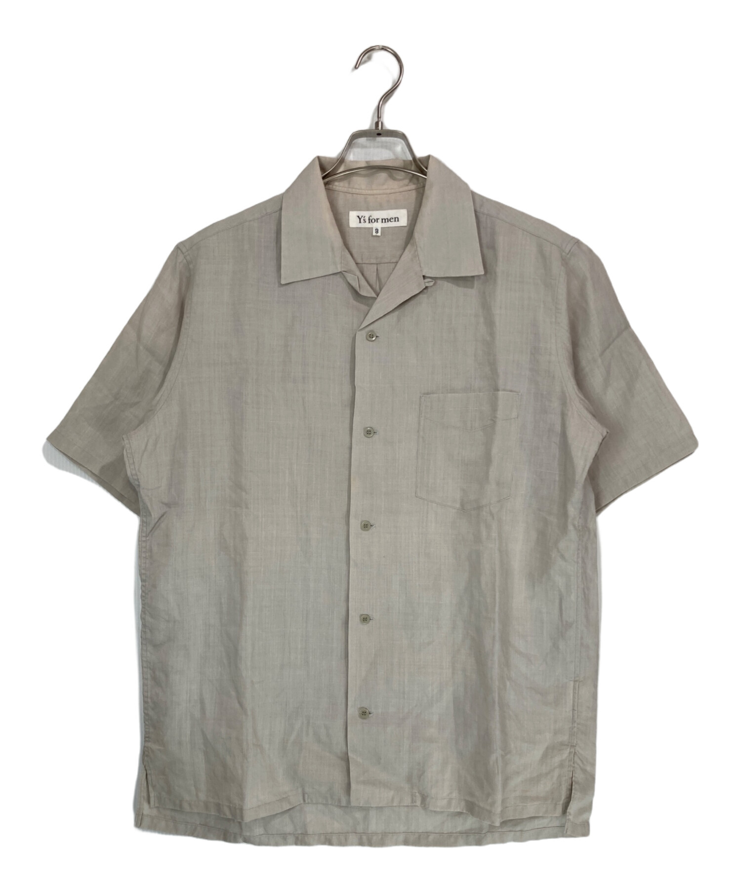 y's ワイズ　YD-T47-076 レイヤード　未使用保管品 中古・古着通販】Y'S for men (ワイズフォーメン) オープンカラー