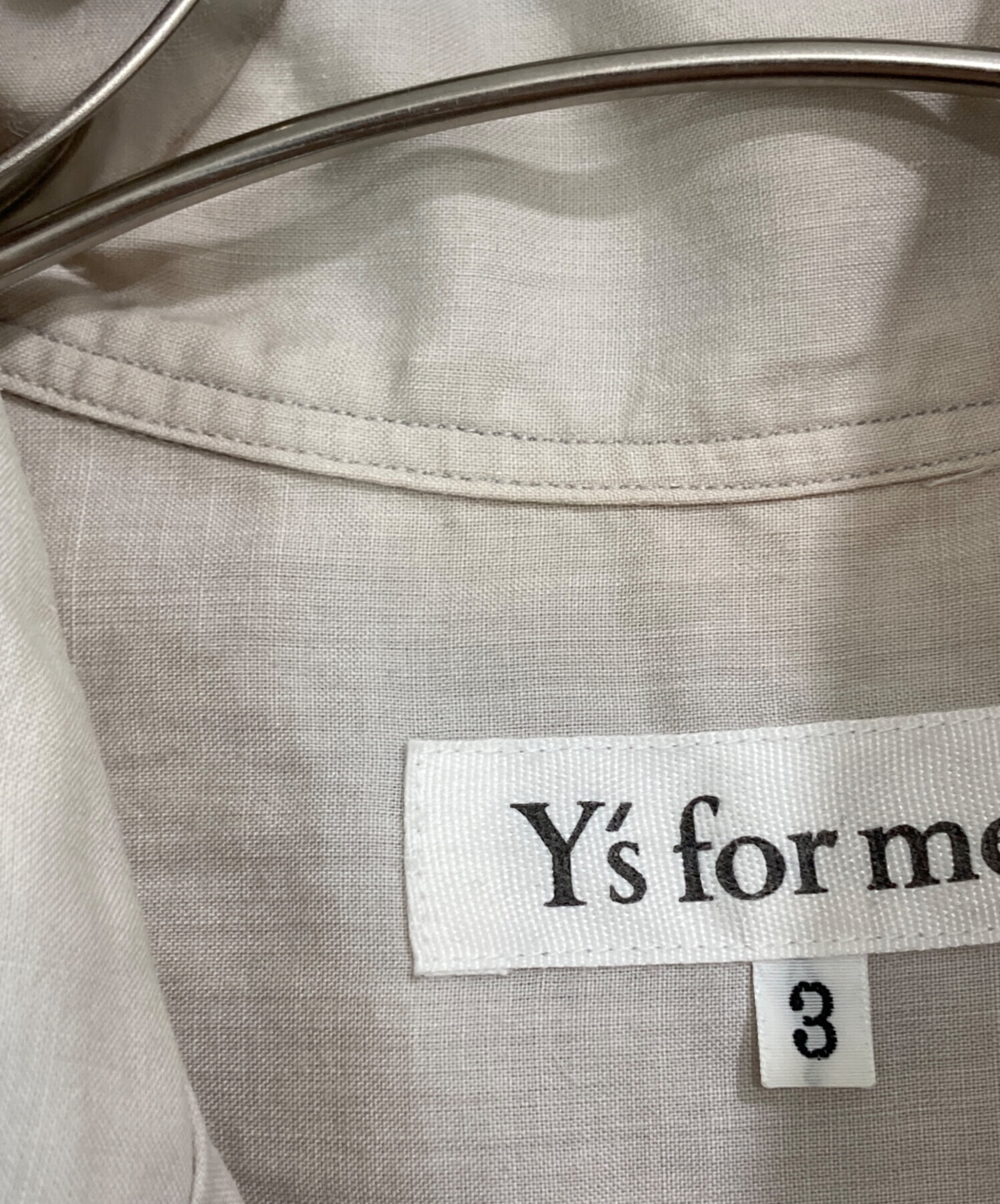 中古・古着通販】Y'S for men (ワイズフォーメン) オープンカラー