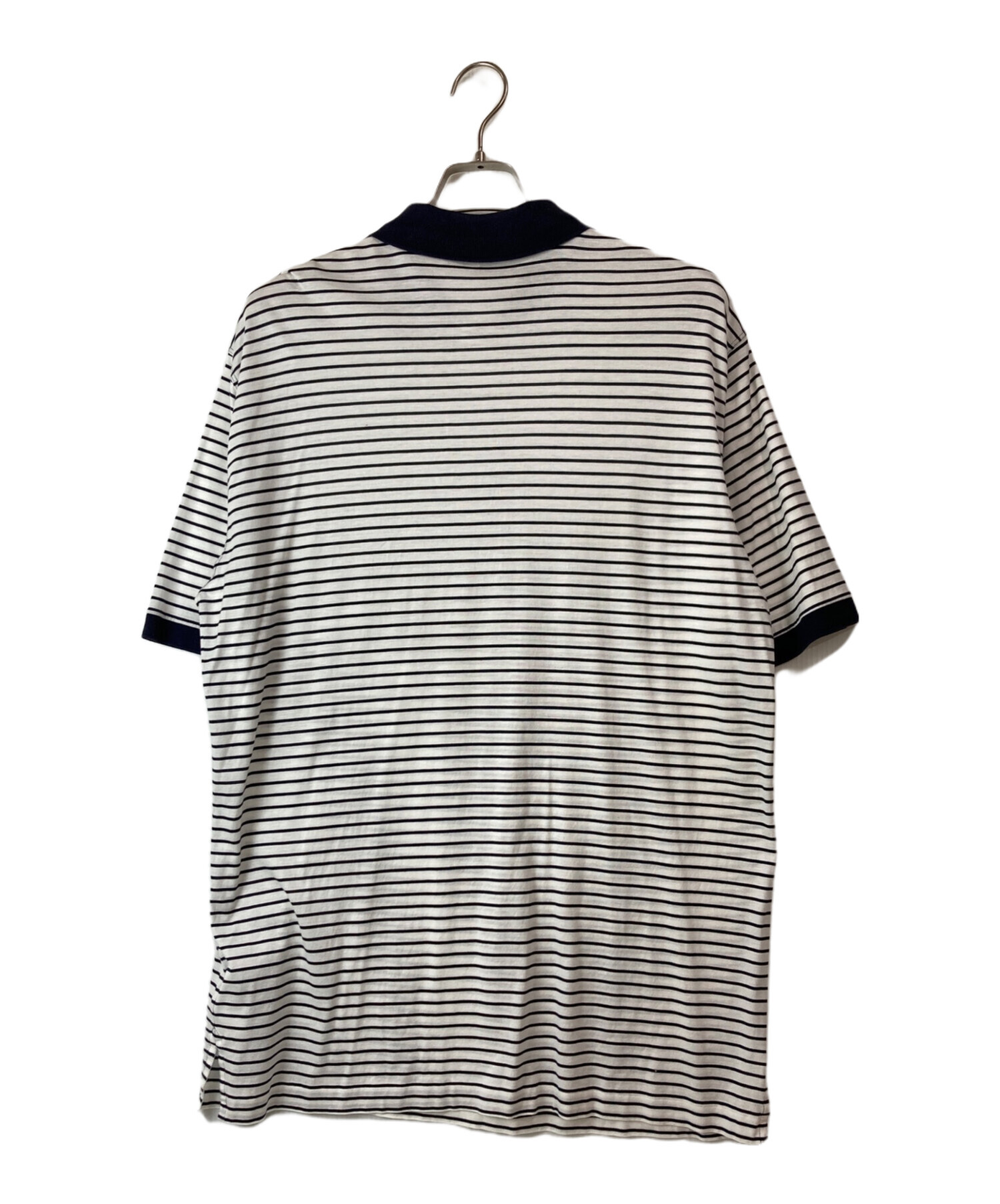 ⭐️新品に近い⭐️ラルフローレンパープルレーベル　ボーダーポロシャツ　イタリア製 中古・古着通販】RALPH LAUREN PURPLE LABEL (ラルフ ローレン