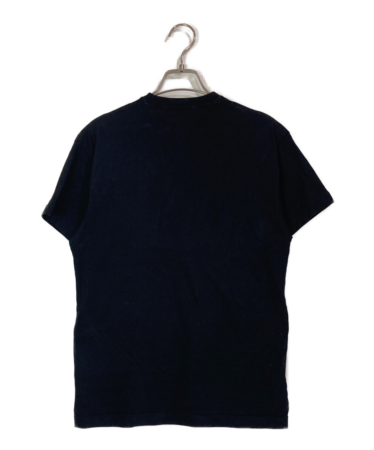中古・古着通販】BALENCIAGA (バレンシアガ) ロゴTシャツ ブラック