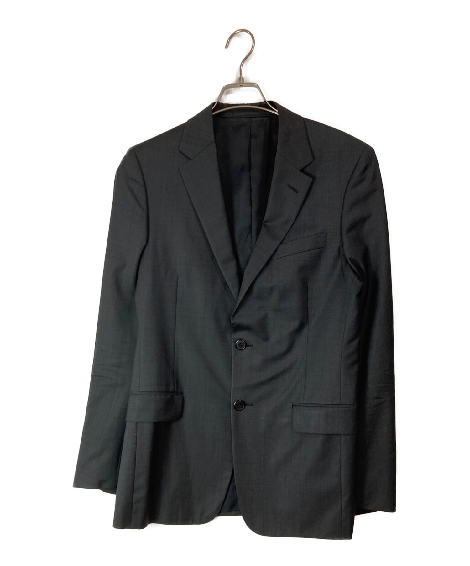 中古・古着通販】PRADA (プラダ) 2Bテーラードジャケット ブラック