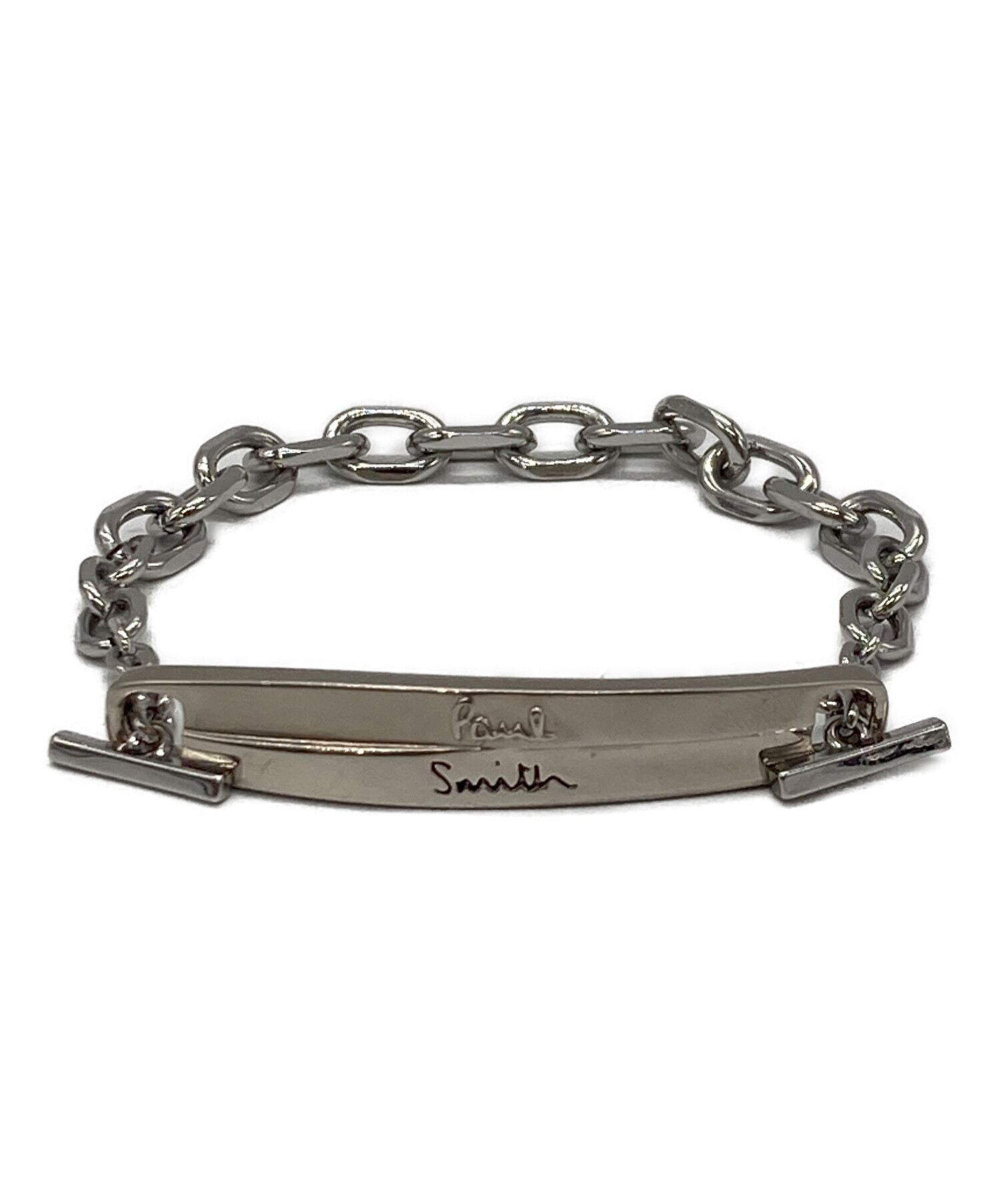 中古・古着通販】Paul Smith (ポールスミス) シルバープレートチェーン